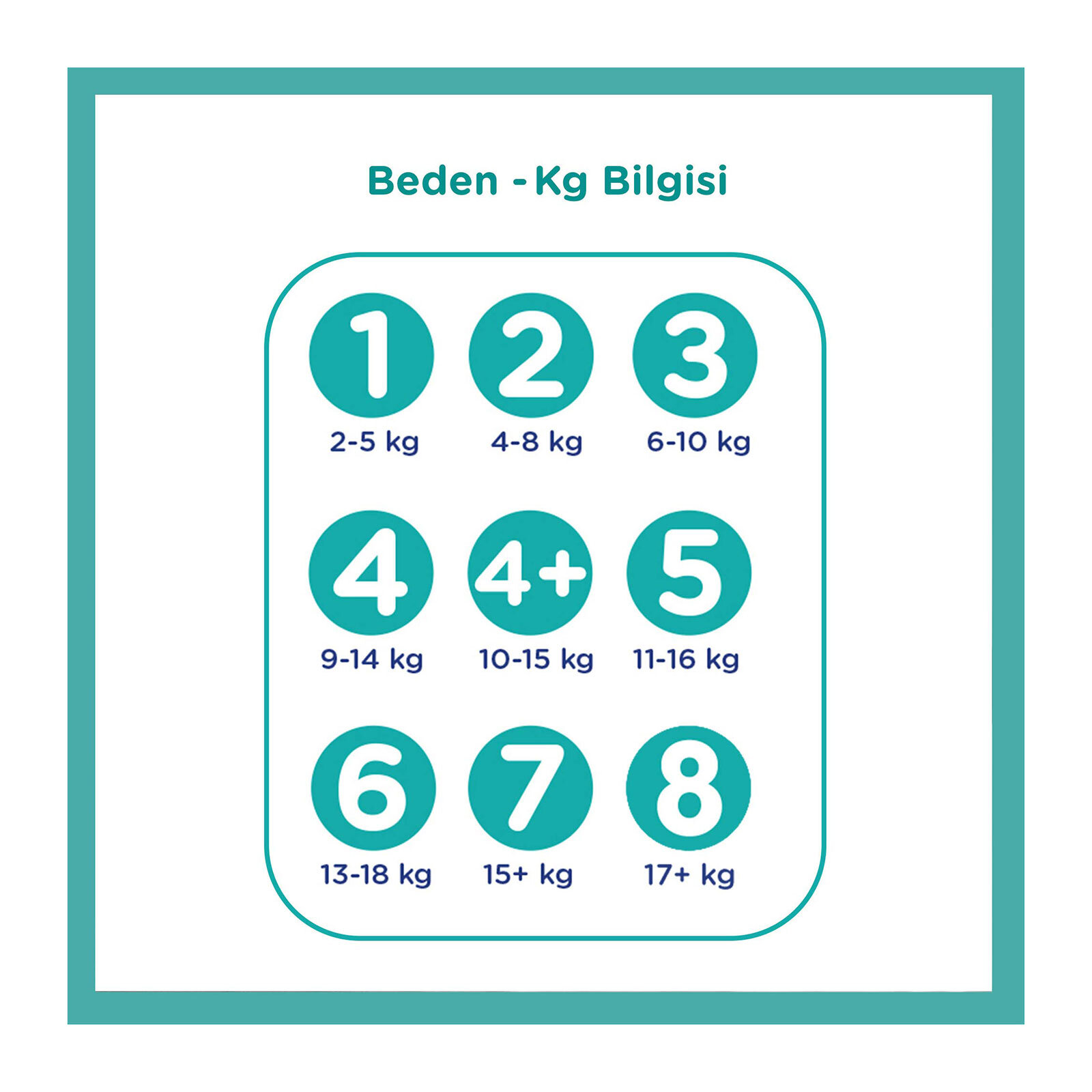 AB Ekonomik 8 Beden 31 Adet