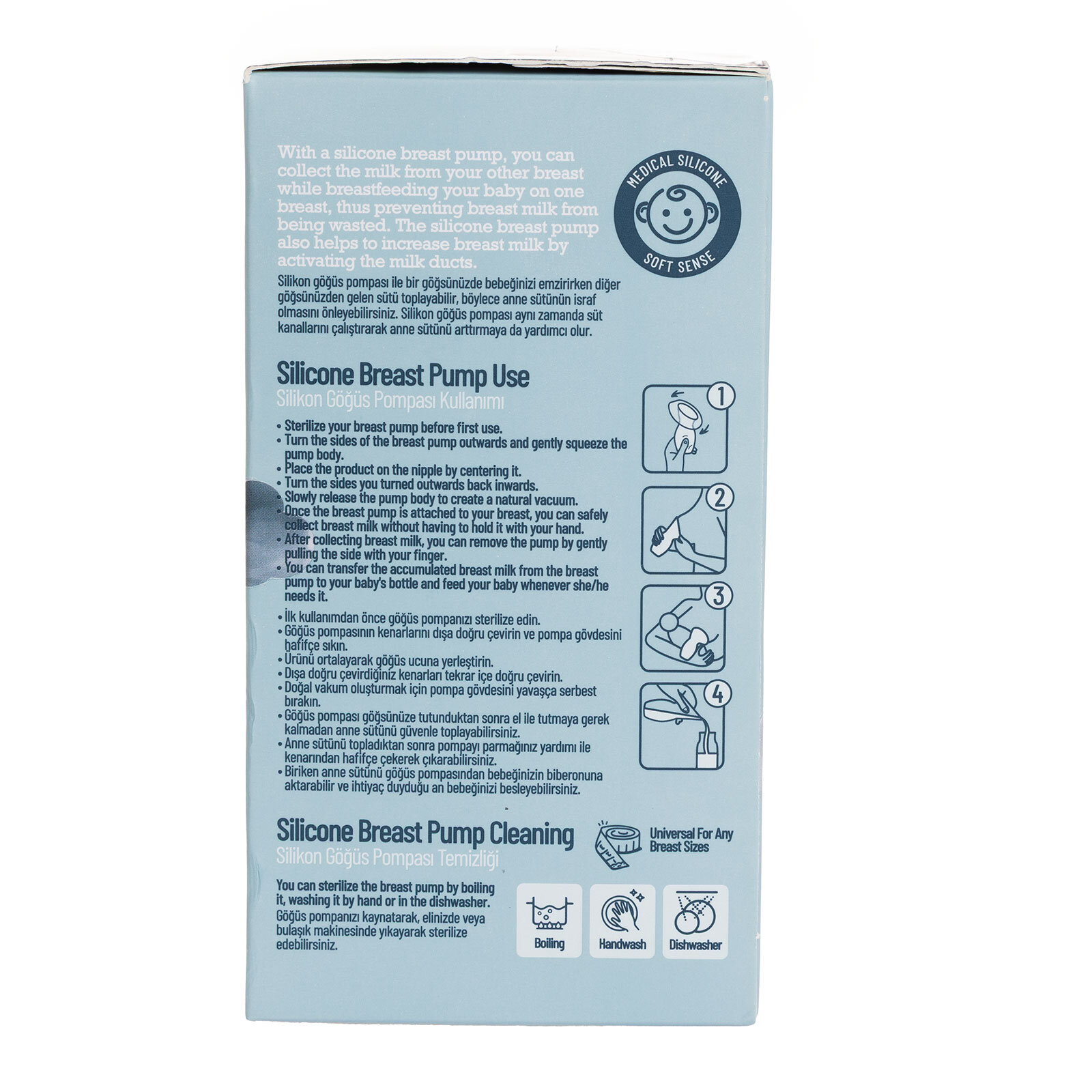 Silikon Göğüs Pompası Silikon Göğüs Pompası