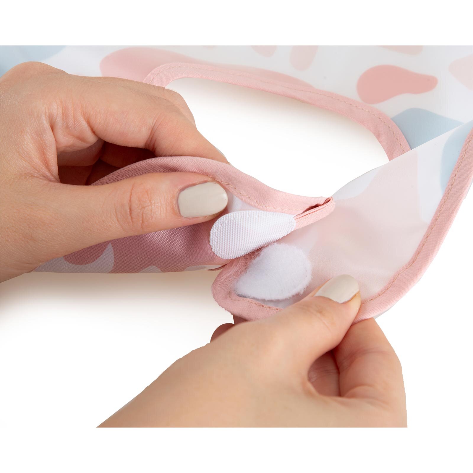 Leke Tutmaz Önlük Pembe Puzzle