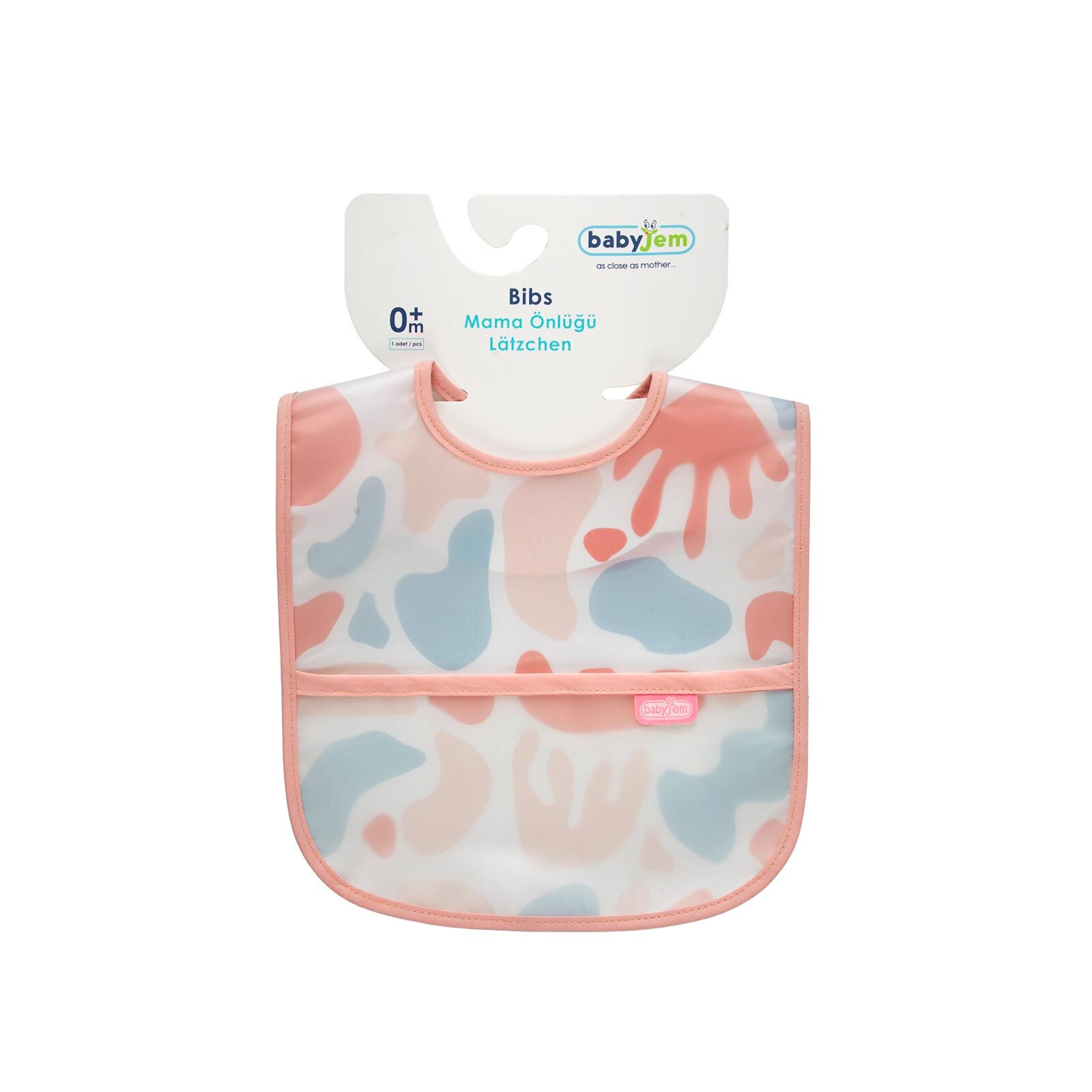 Leke Tutmaz Önlük Pembe Puzzle