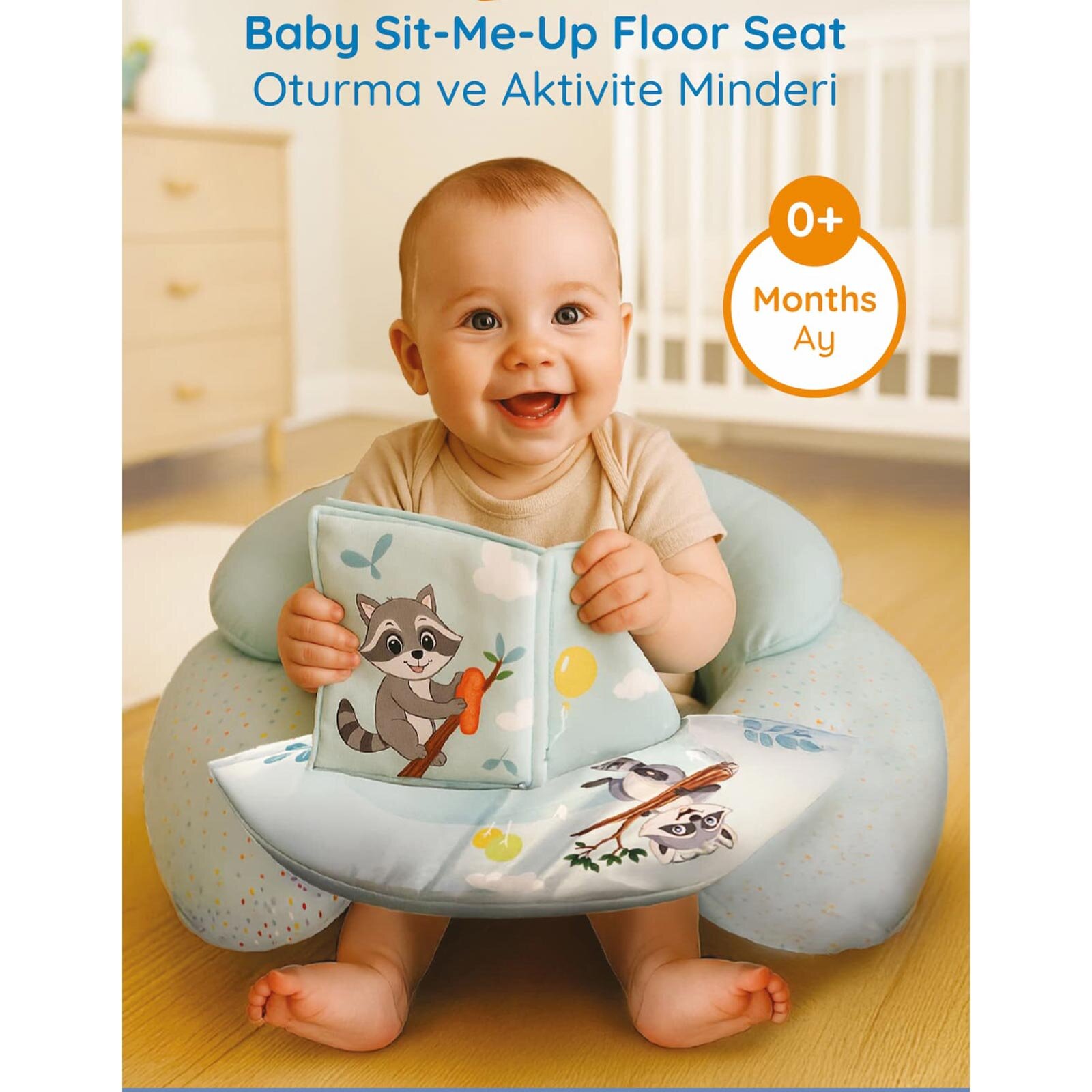 Güvenli Oturma ve Bel Destekli Aktivite Minderi