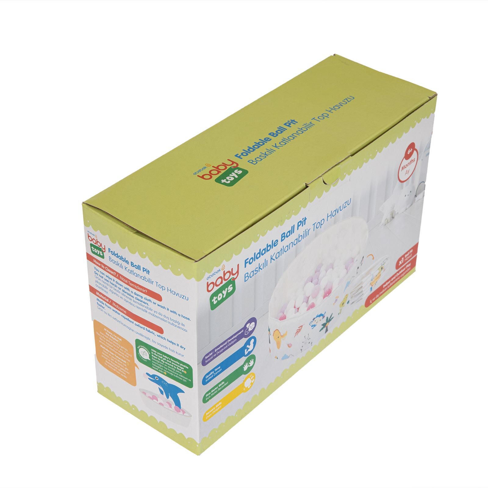 Baskılı Katlanır Top Havuzu Baskılı Katlanır Top Havuzu