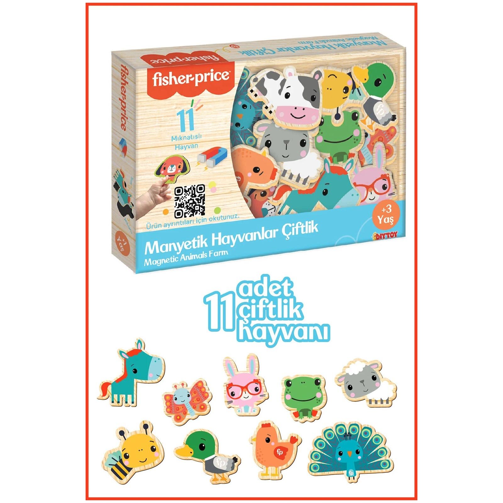 Fisher Price Manyetik Hayvanlar Fisher Price Manyetik Hayvanlar