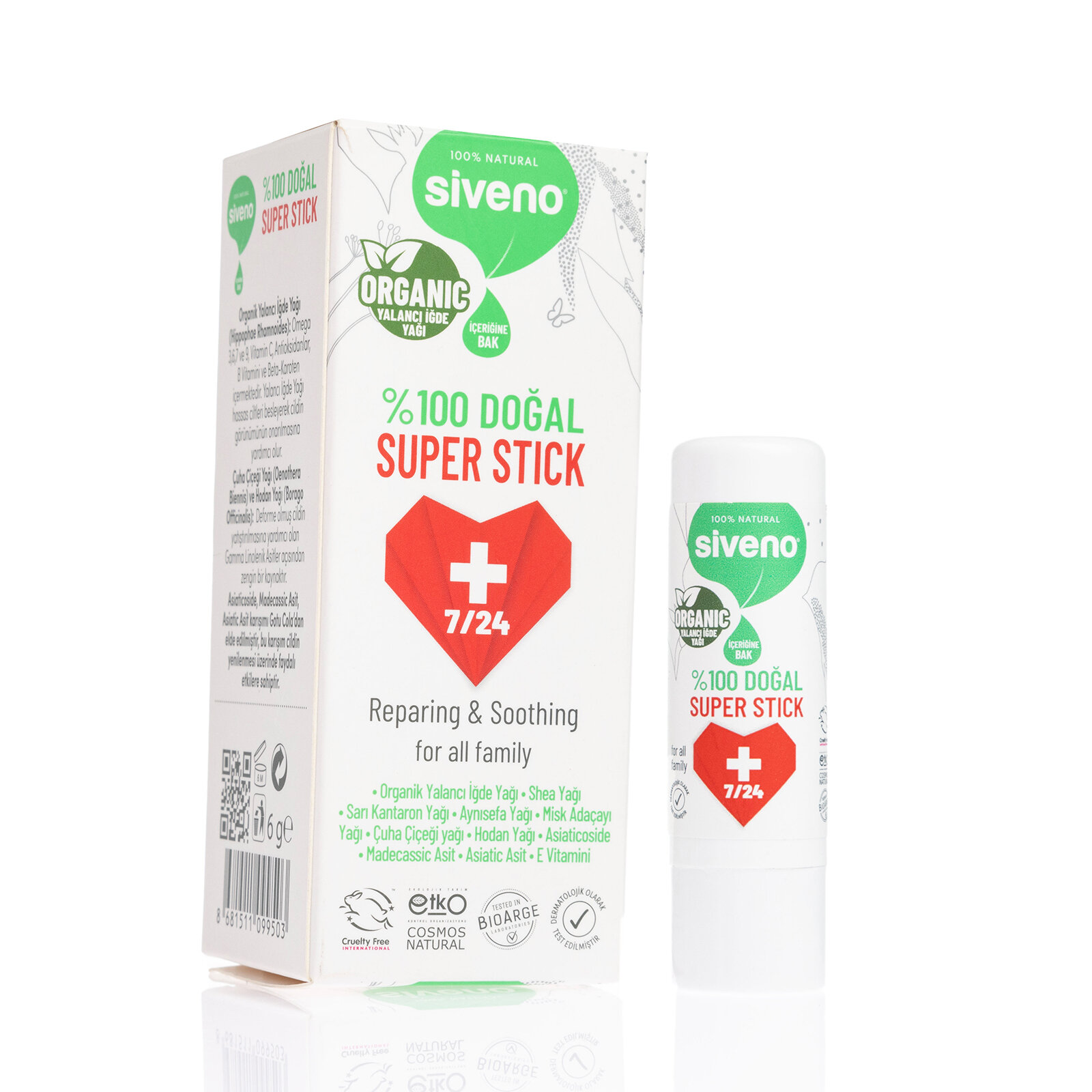 %100 Doğal Super Stick 6 gr