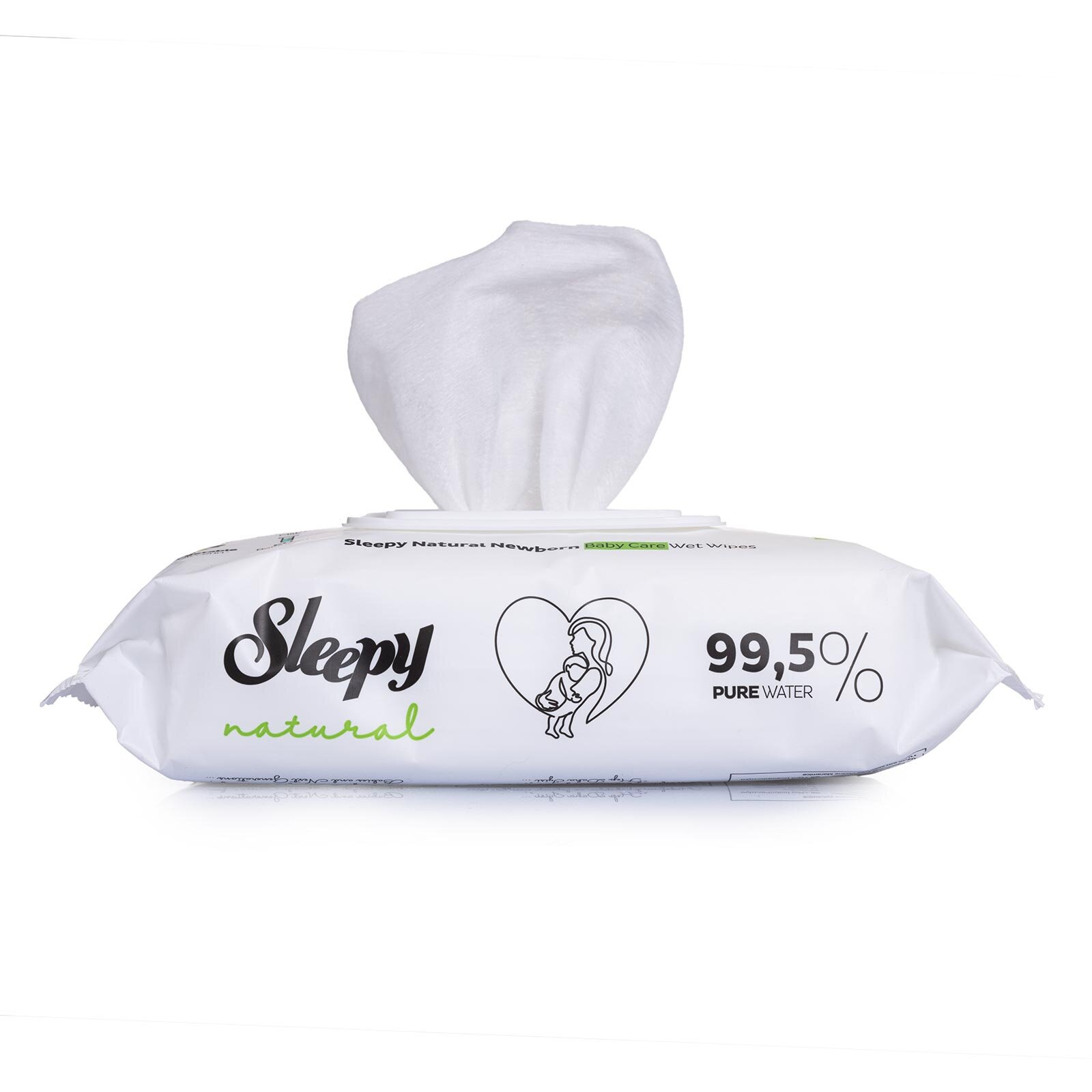 Natural Ultra Hassas Bebek Islak Mendil 3x60 Adet Natural Ultra Hassas Bebek Islak Mendil 3x60 Adet