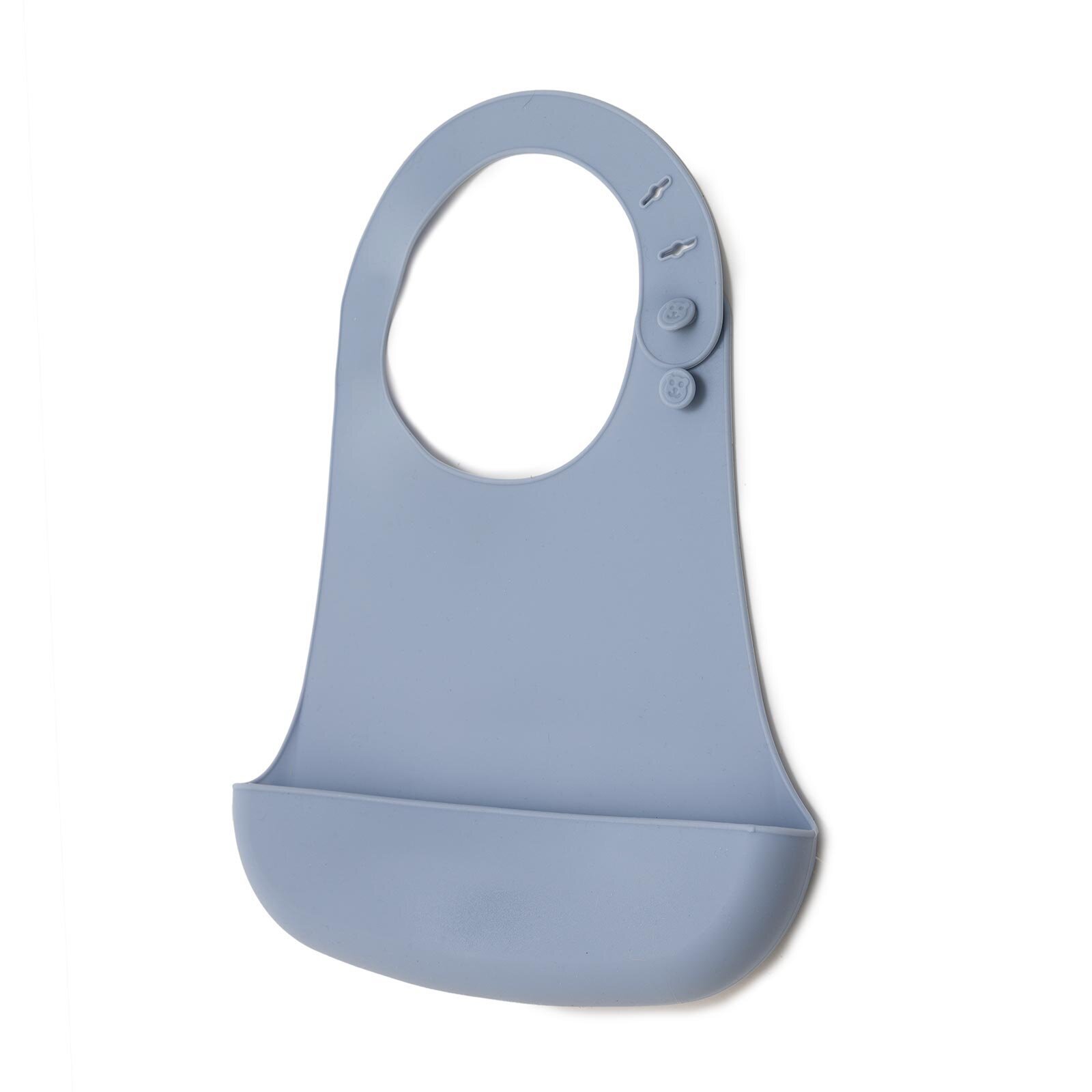 Silikon Mama Önlüğü - Buz Mavisi