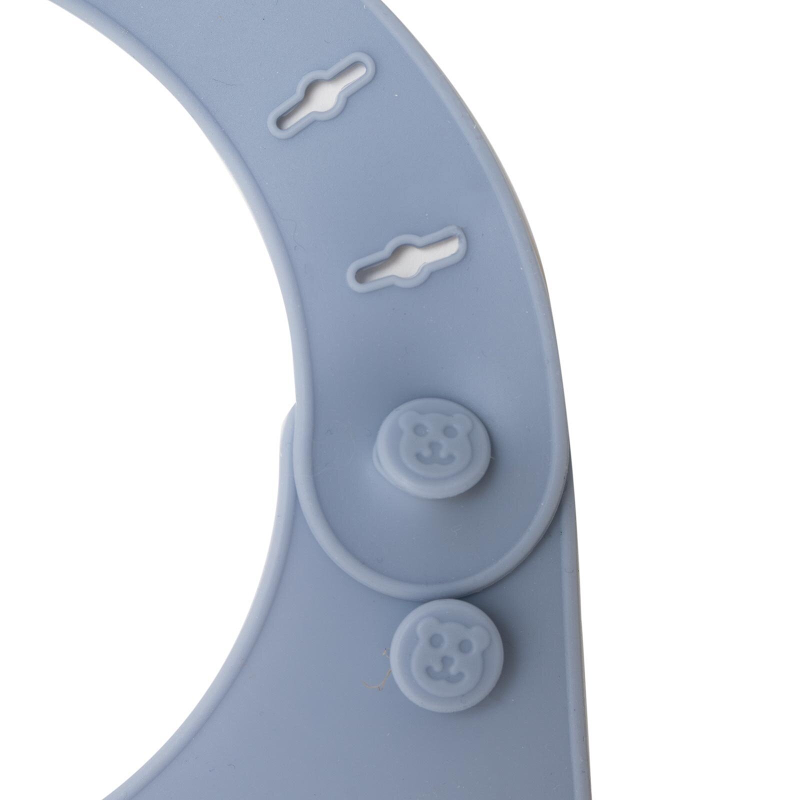 Silikon Mama Önlüğü - Buz Mavisi