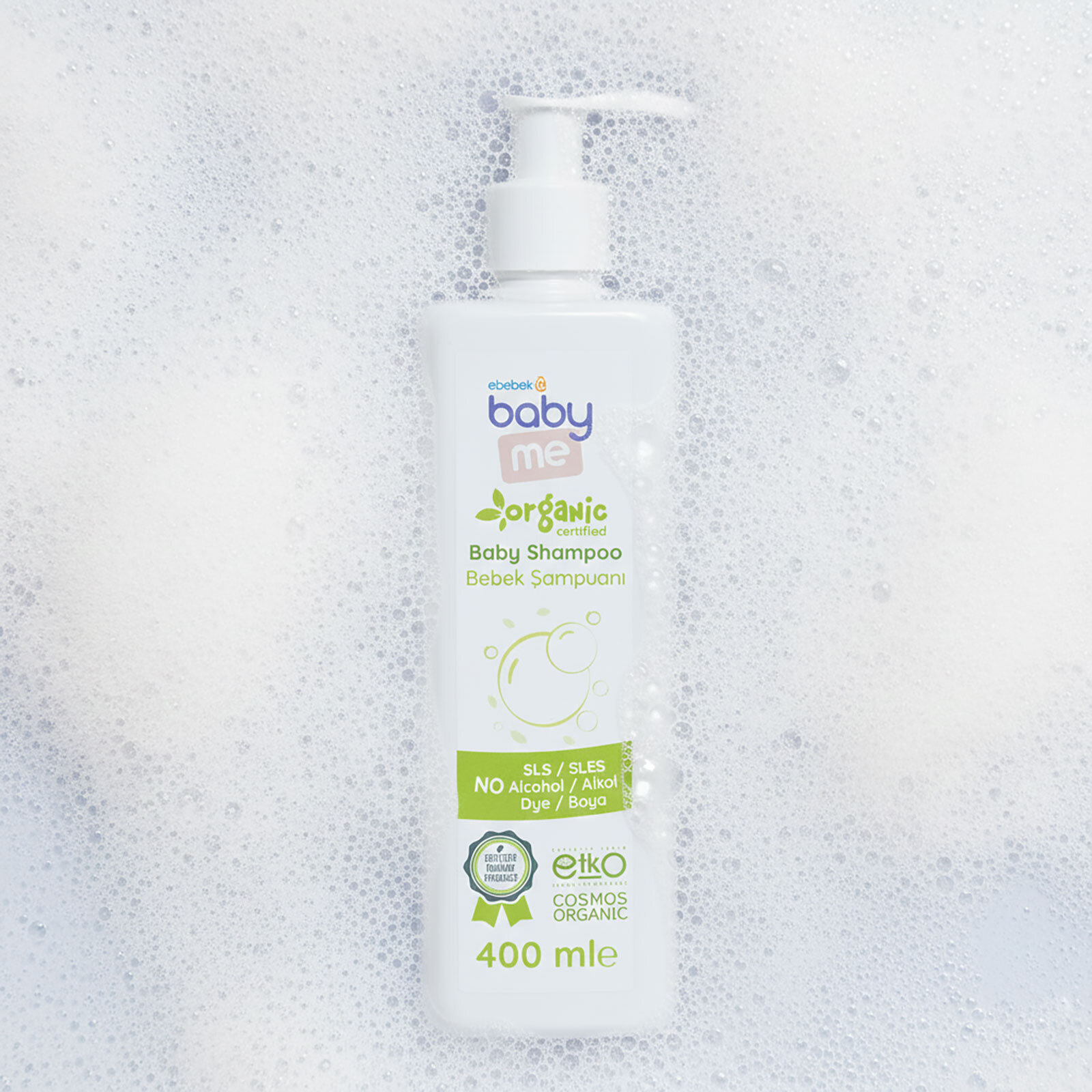 Organik Bebek Şampuanı 400 ml