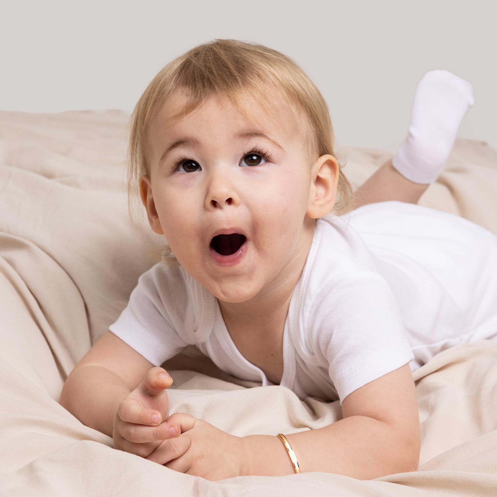 Beyaz Kısa Kol Body