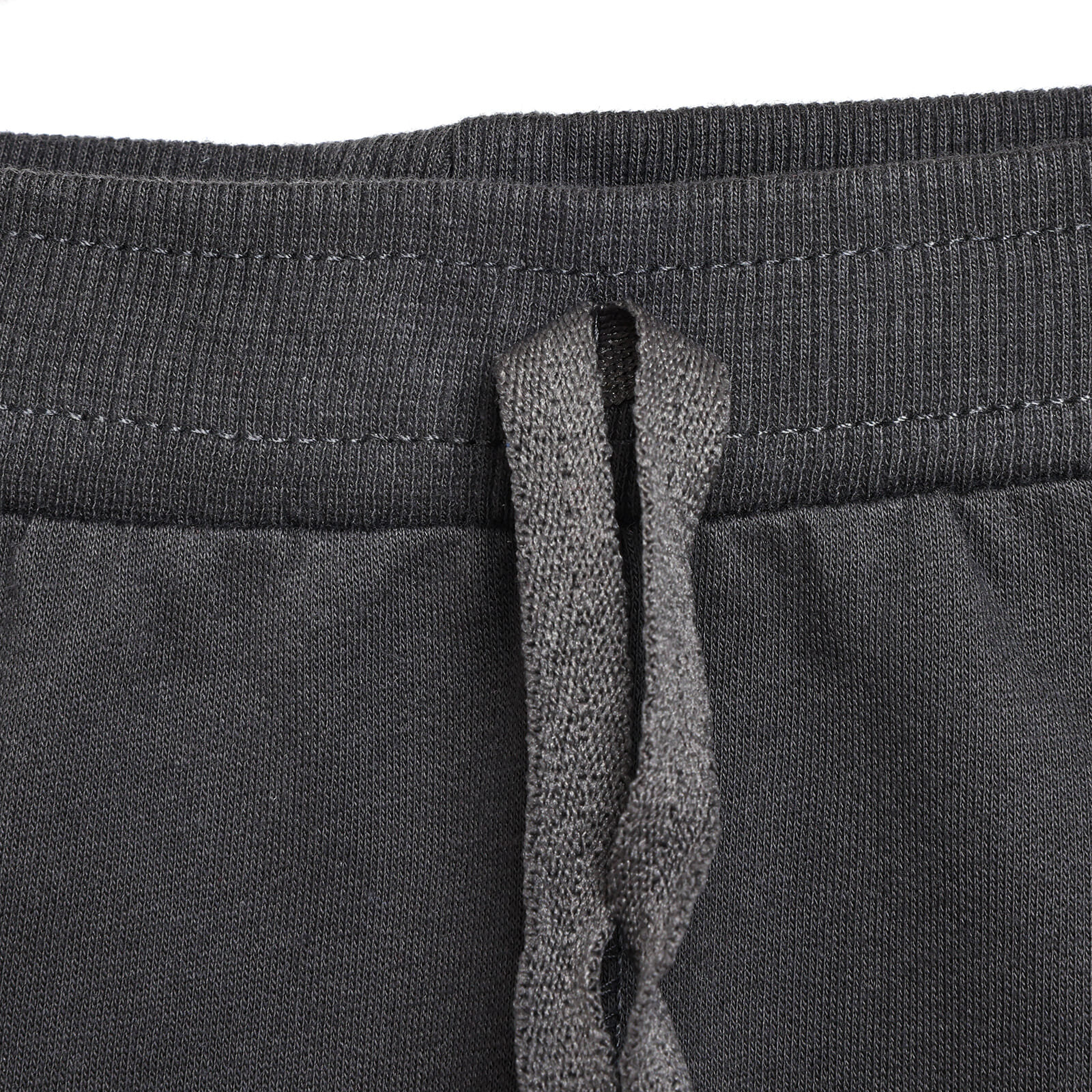 Erkek Bebek Eşofman Alt Şardonlu Kumaş İpli Ribanalı Paça