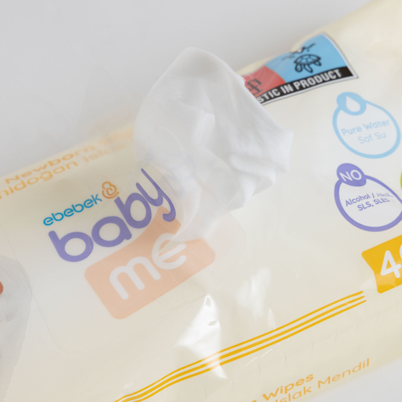 Yenidoğan Islak Mendil 3x40 Adet Yenidoğan Islak Mendil 3x40 Adet