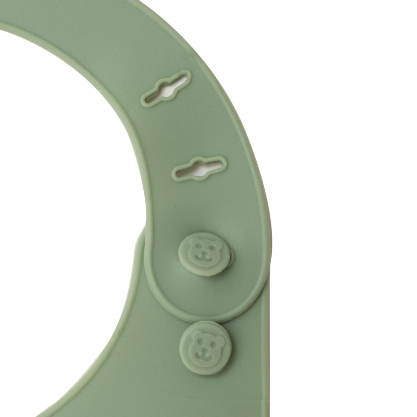 Silikon Mama Önlüğü - Yeşil