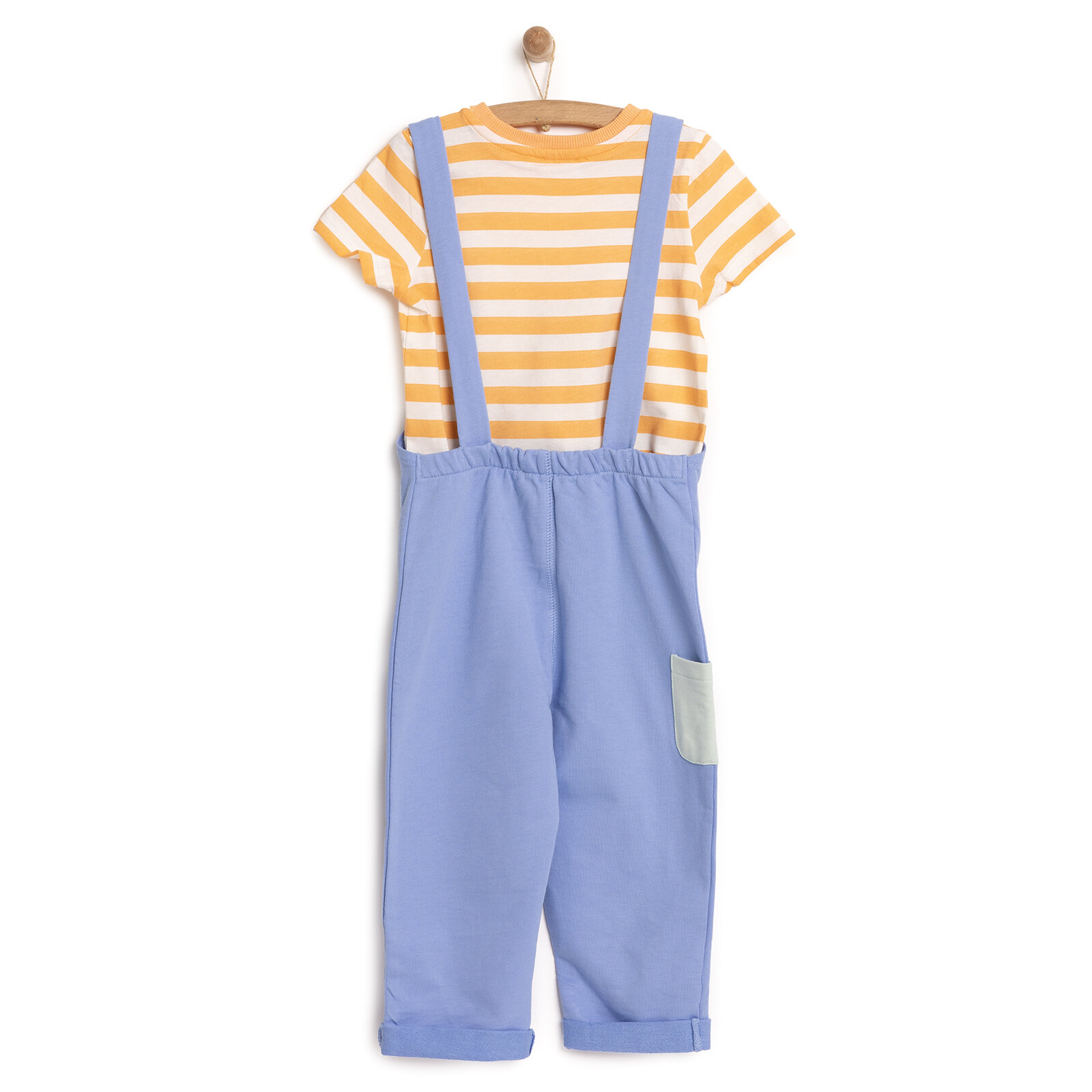 Little Monster Salopet-Tshirt Erkek Bebek Little Monster Salopet-Tshirt Erkek Bebek