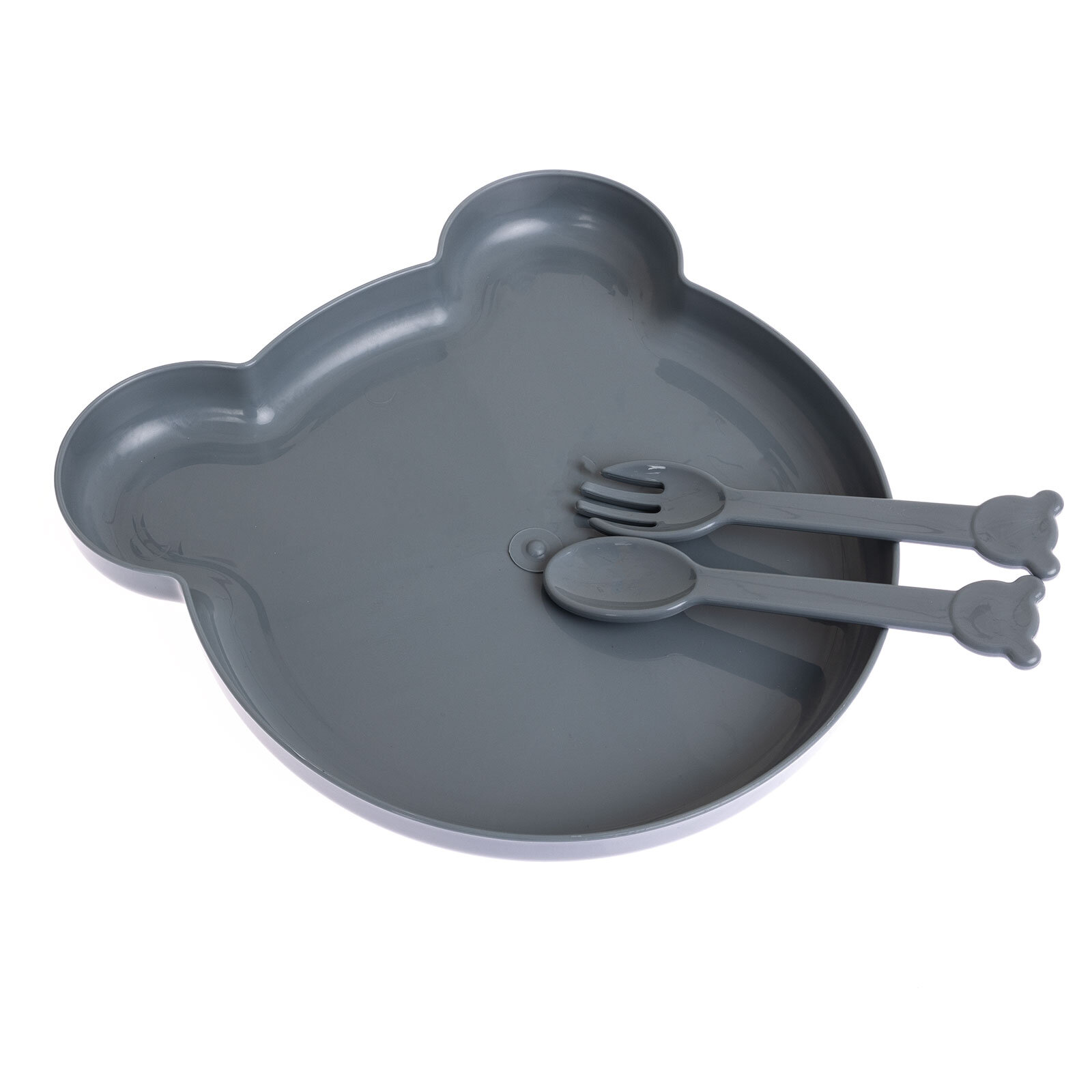 7 Parça Yemek Seti Gri-Sarı 7 Parça Yemek Seti Gri-Sarı