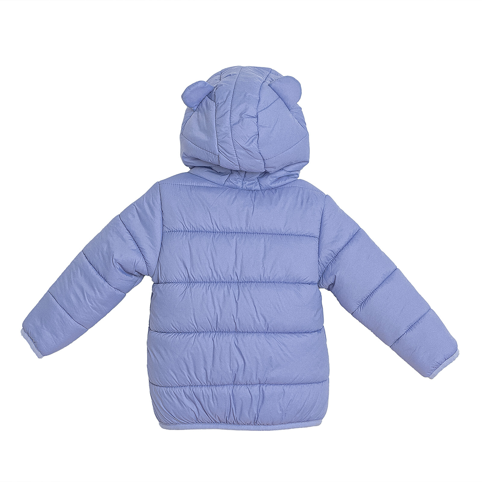 Basic Kulaklı Kapüşonlu Mont Kız Bebek