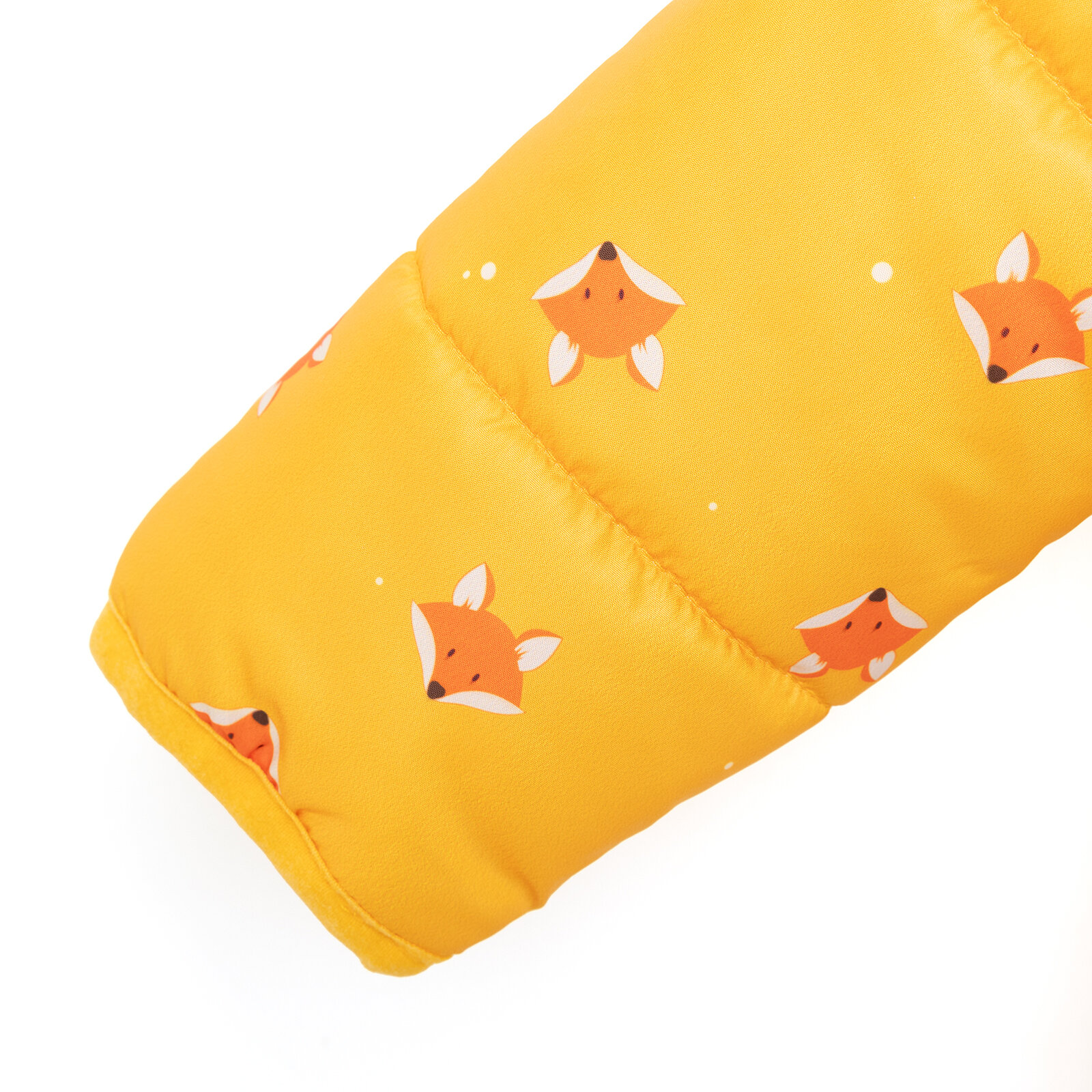 Basic Tilki Desenli Kulaklı Kapüşonlu Mont Erkek Bebek