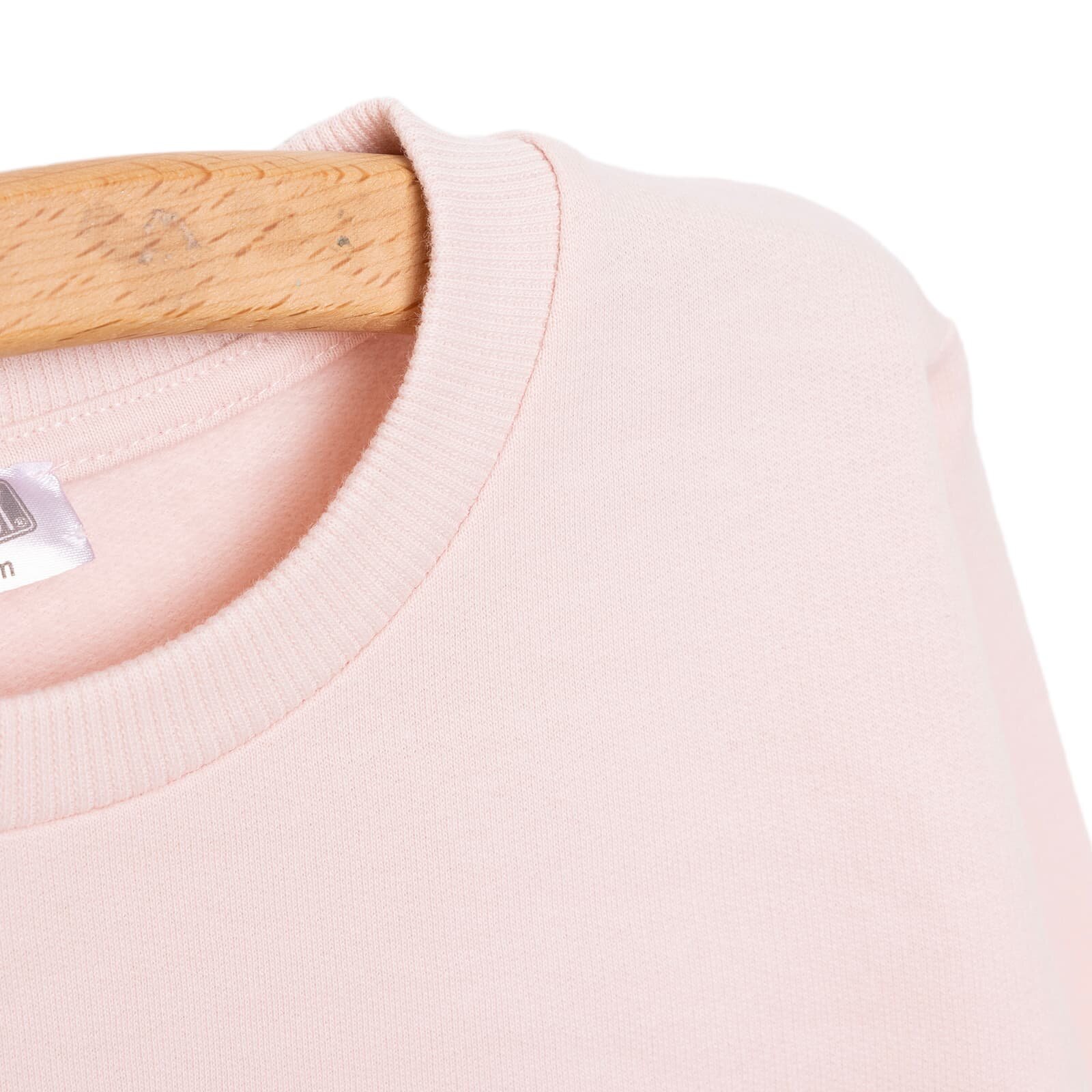 Basic Az Şardonlu Paris Desenli Sweatshirt Kız Bebek