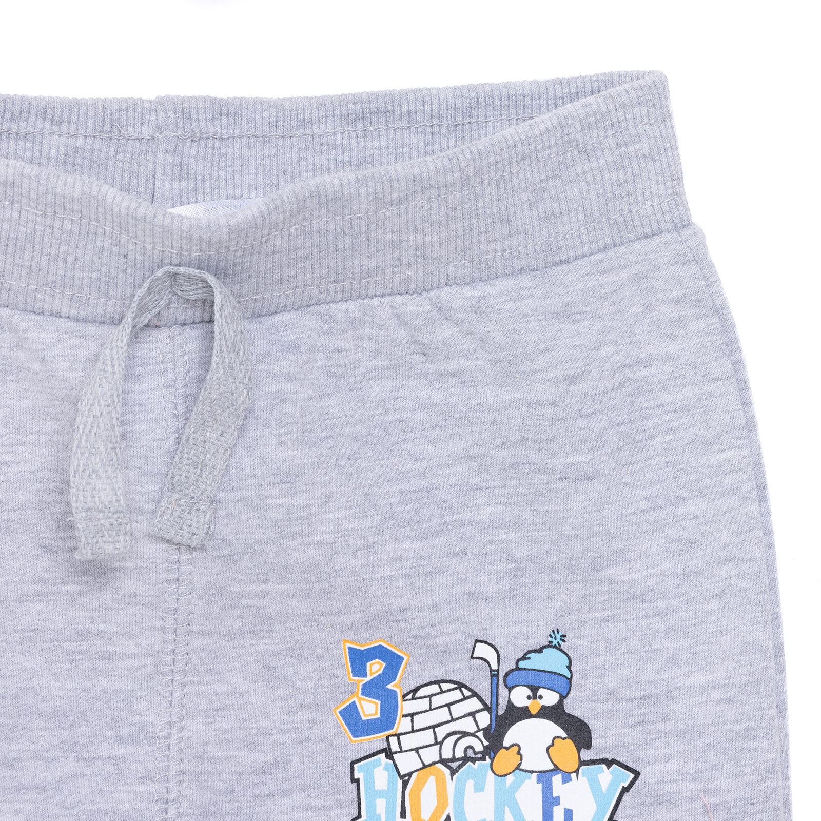 Basic Az Şardonlu Buz Hokeyi ve Penguen Baskılı Eşofman Alt Unisex Basic Az Şardonlu Buz Hokeyi ve Penguen Baskılı Eşofman Alt Unisex