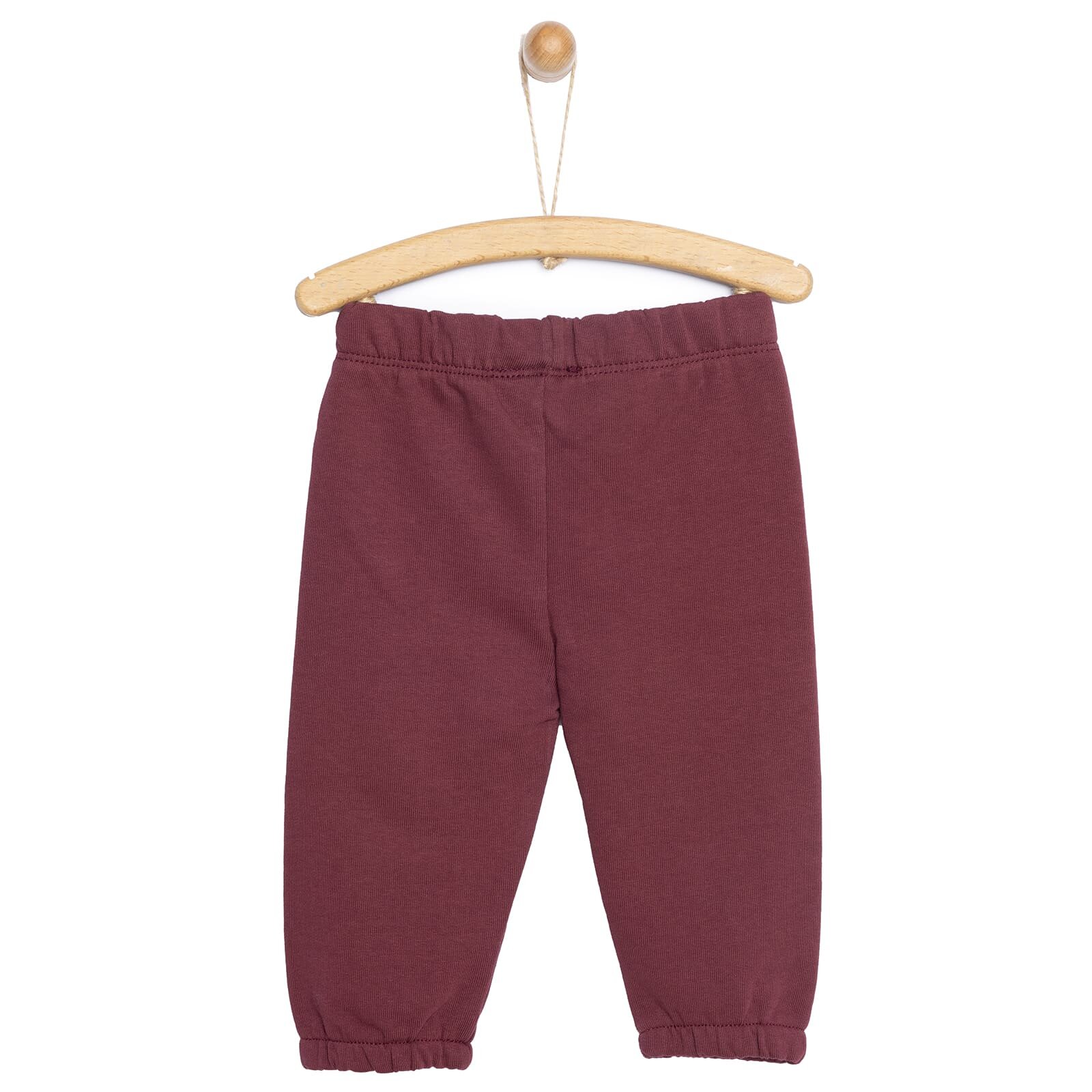 Basic Üç İplik Baskılı Eşofman Alt Kız Bebek