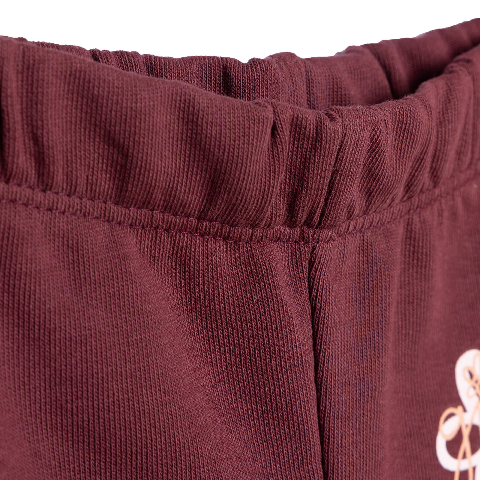 Basic Üç İplik Baskılı Eşofman Alt Kız Bebek