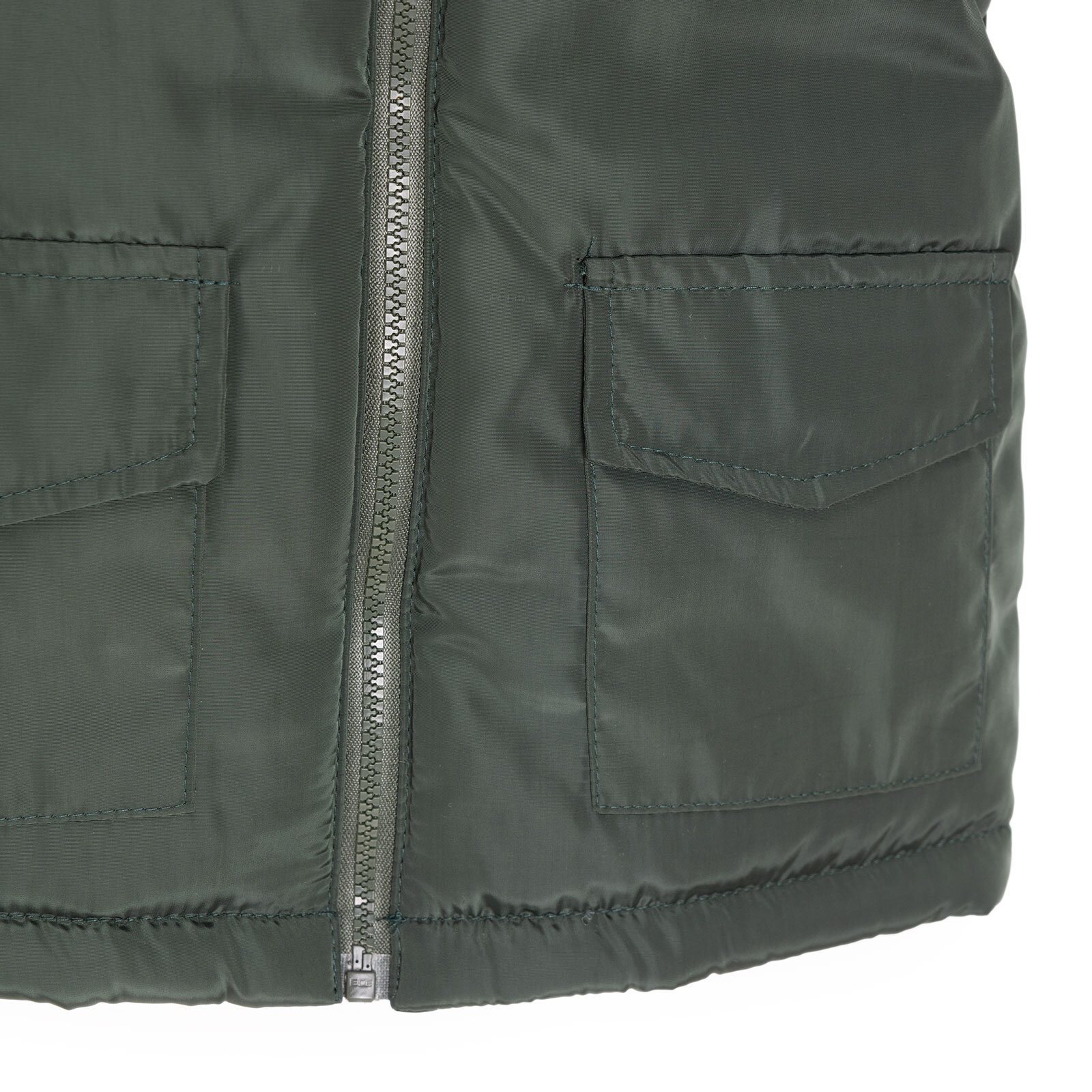 Erkek Bebek Kapüşonlu Mont Micro Kumaş Fermuarlı Non-Basic Hakim Yaka Uzun Kol