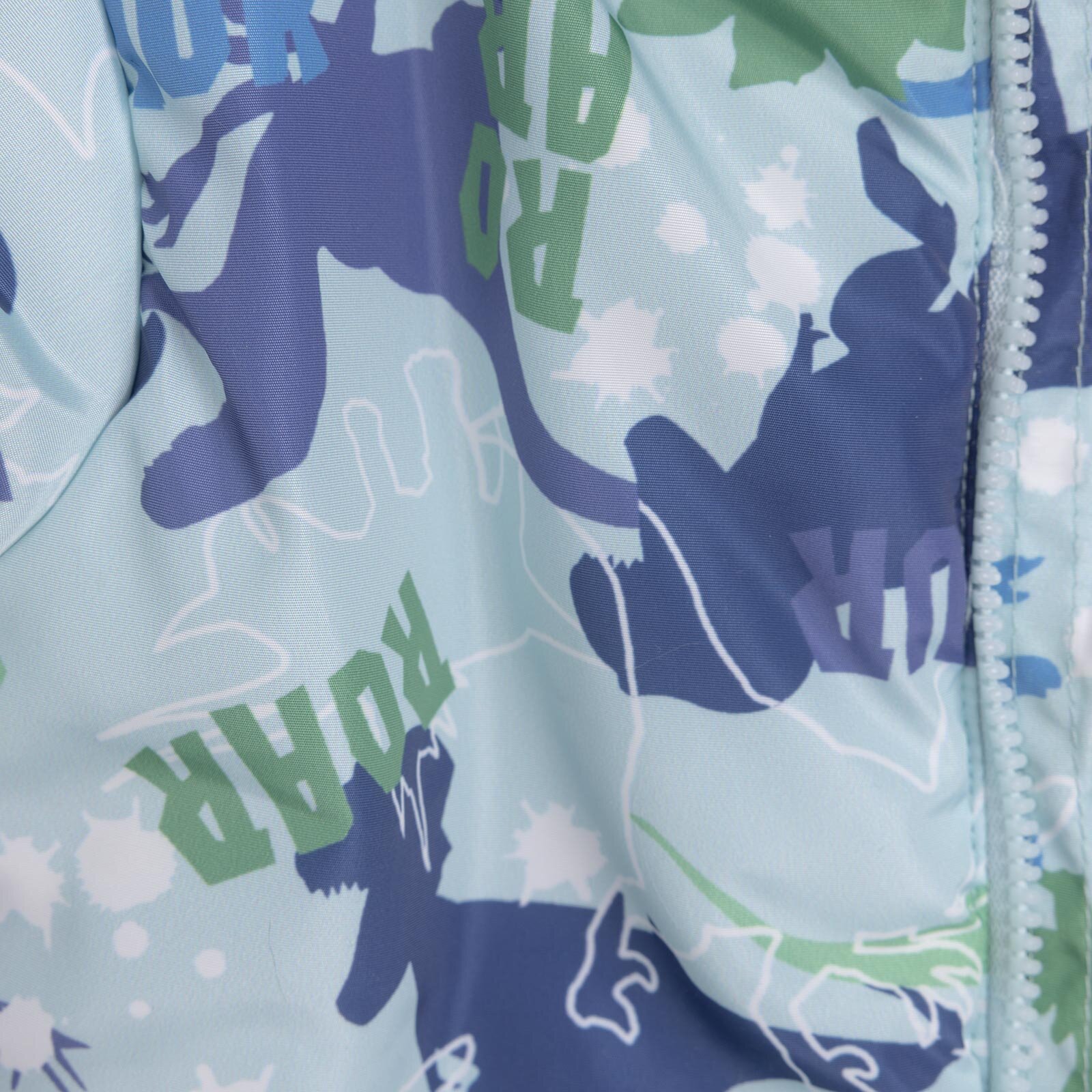 Metraj Baskılı Kapüşonlu Mont Erkek Bebek