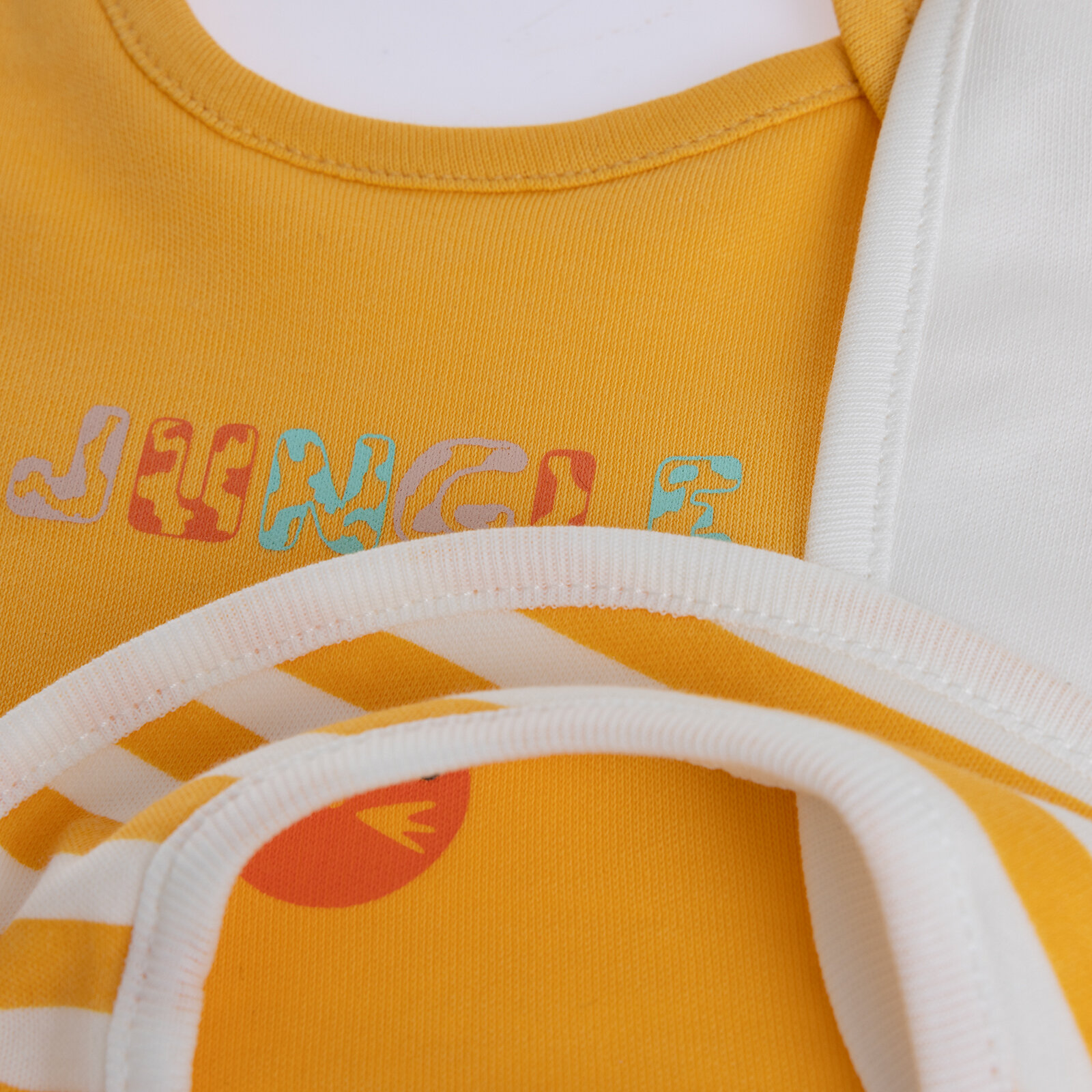 5'li Arkası Havlu Önlük / Jungle-Sarı