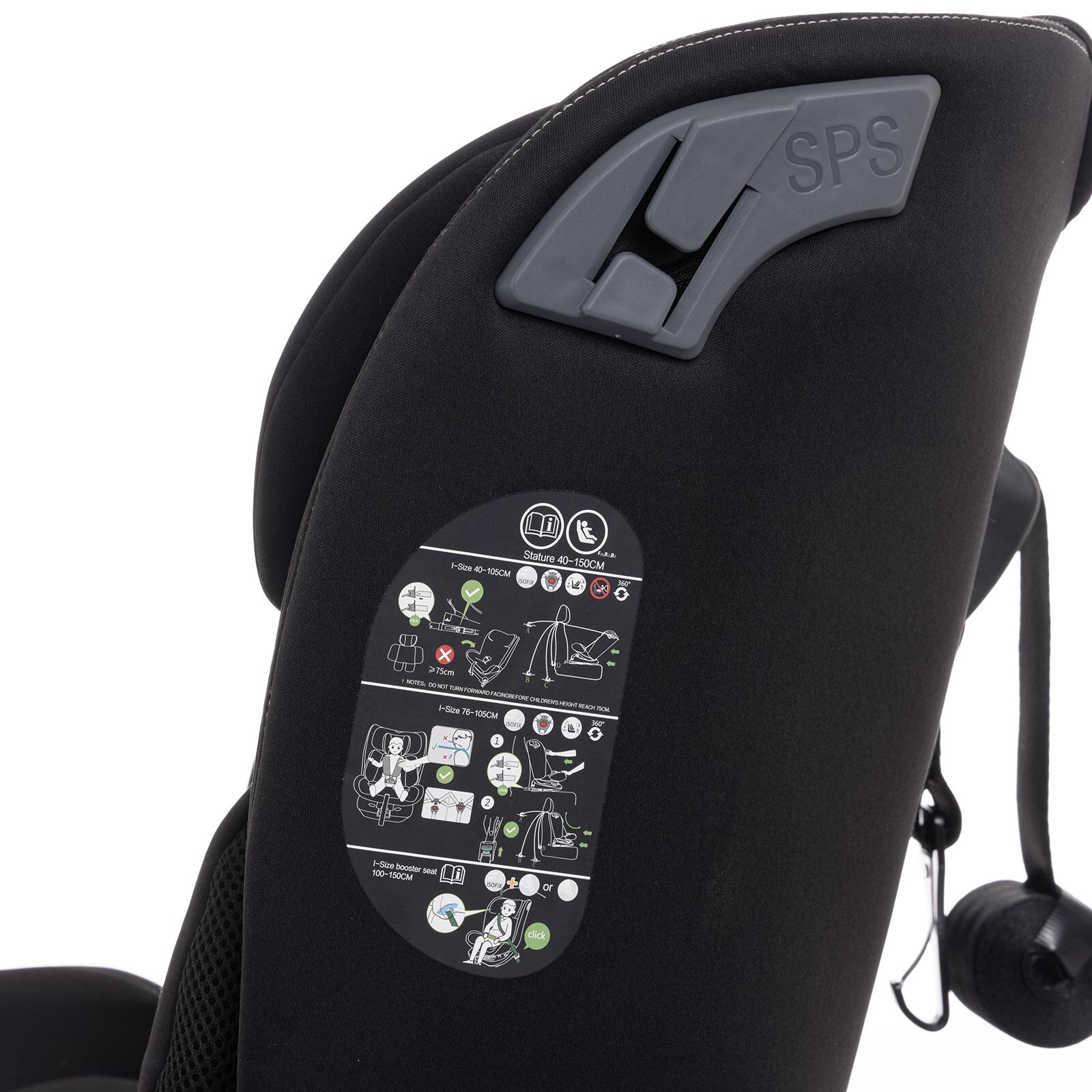 Pixi 0-36 Kg I-Size Oto Koltuğu Pixi 0-36 Kg I-Size Oto Koltuğu