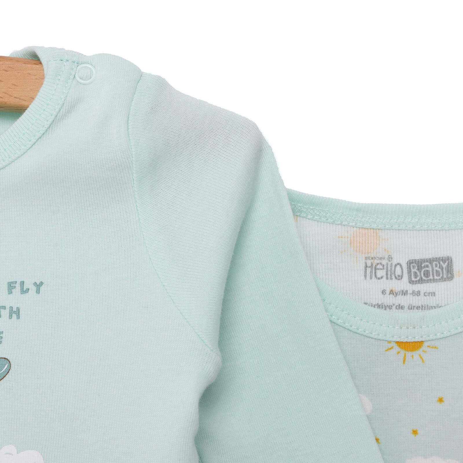 Erkek 2li Uzun Kol Body Erkek Bebek