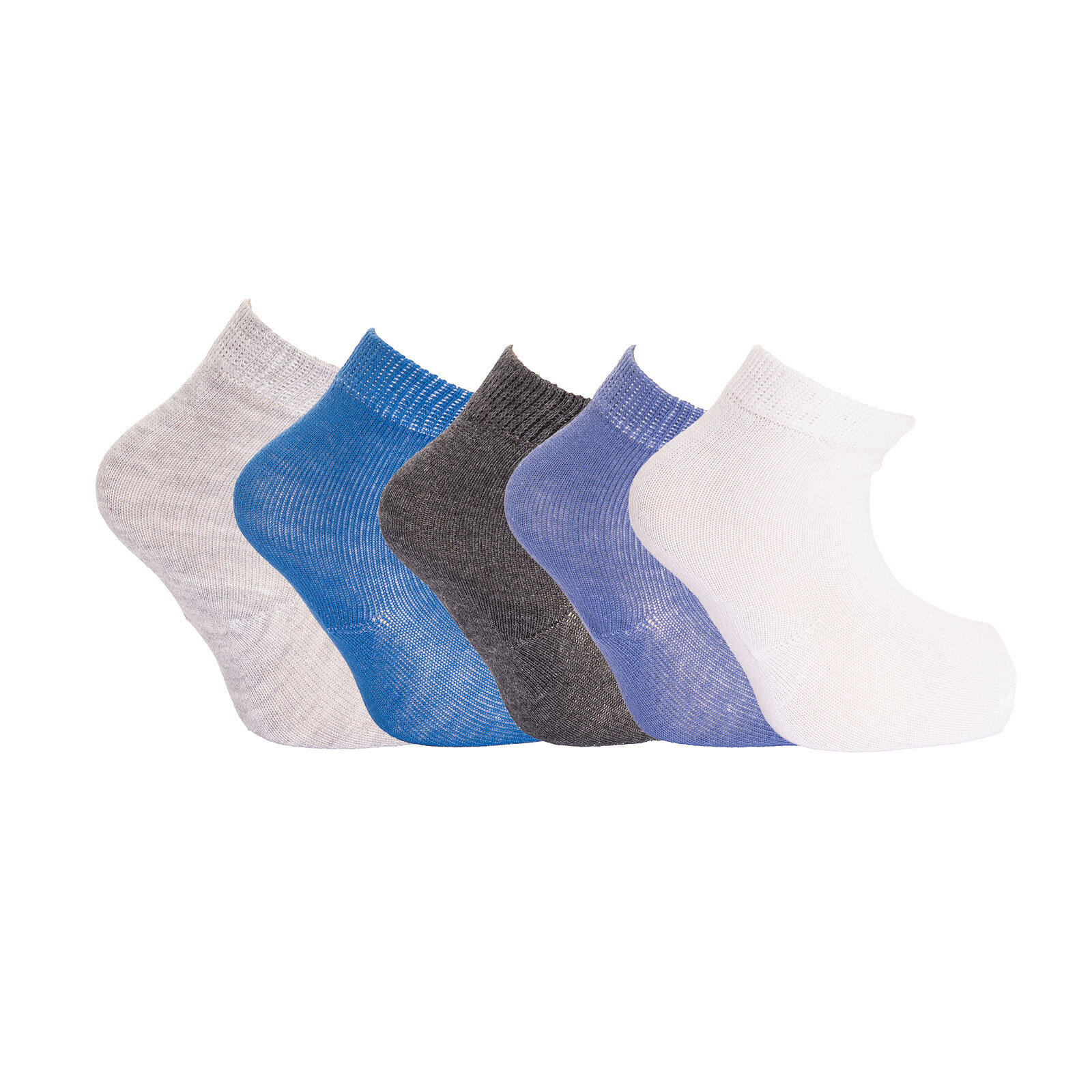 Düz Renkli Erkek 5'li Soket Çorap Erkek Bebek