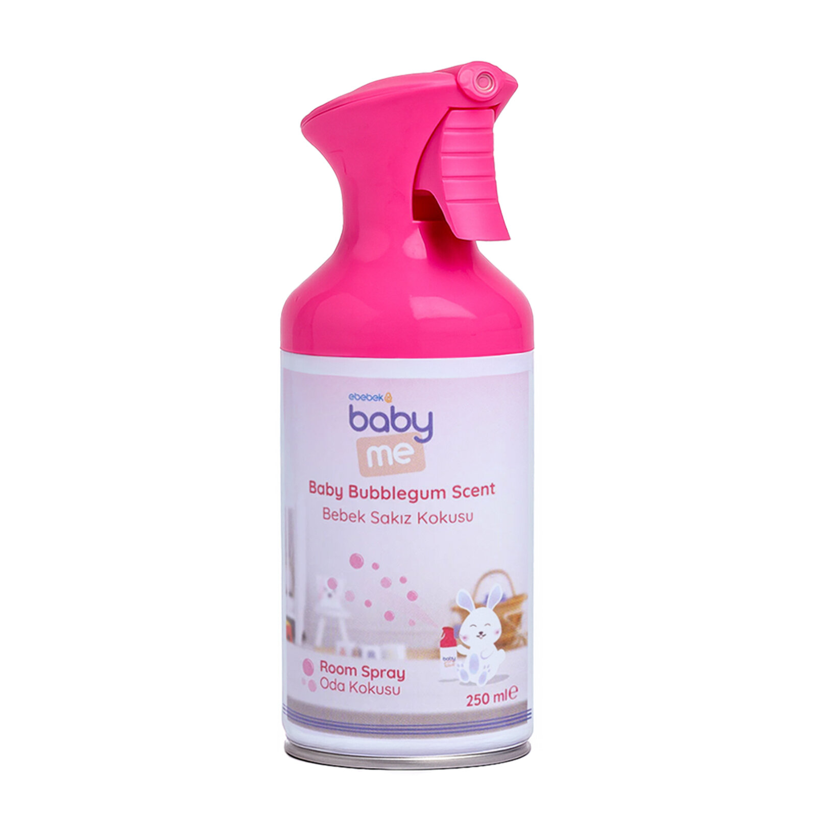 Sprey Bebek Sakız Kokusu 250 ml Sprey Bebek Sakız Kokusu 250 ml
