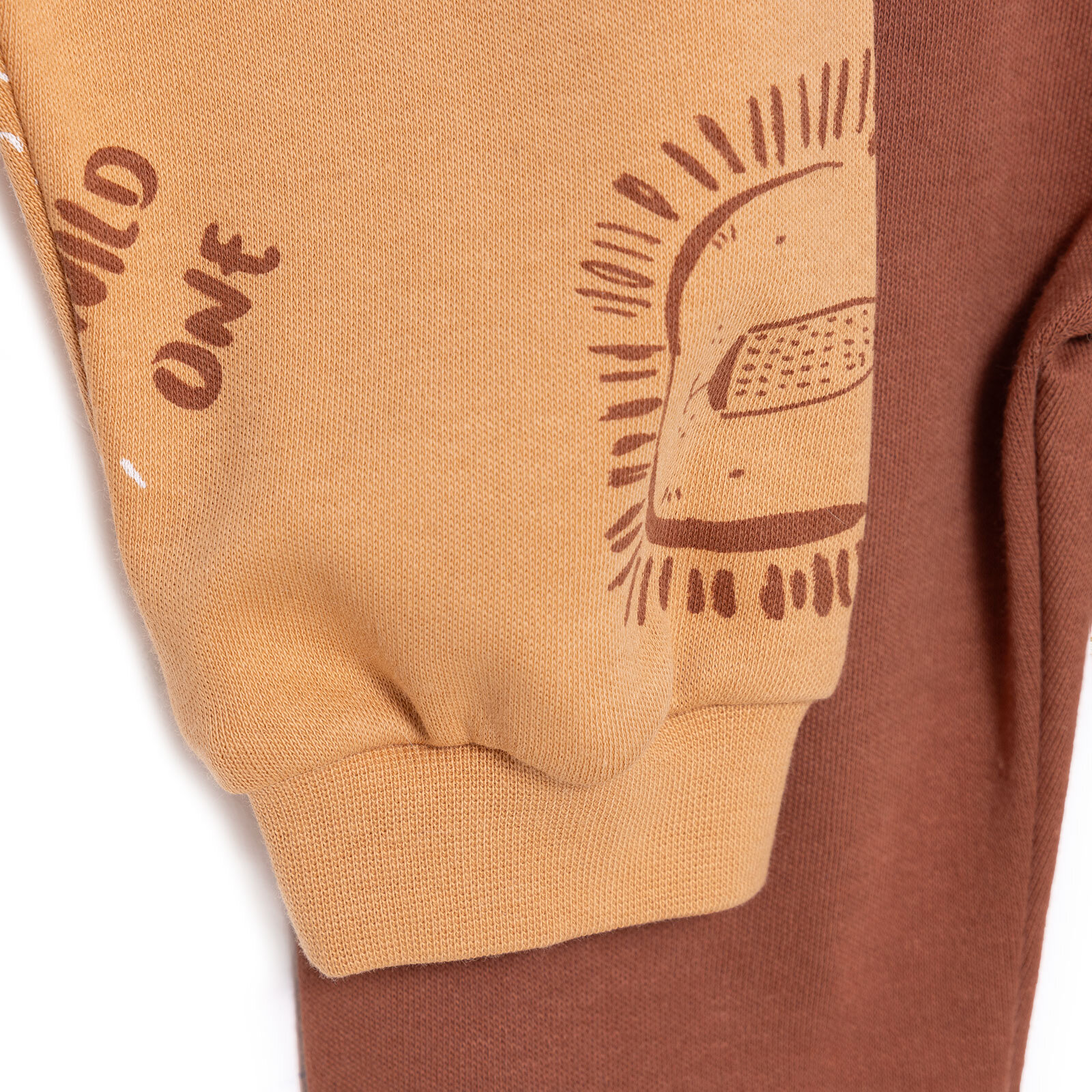 Basic Aslan Baskılı 2li Patiksiz Alt Erkek Bebek