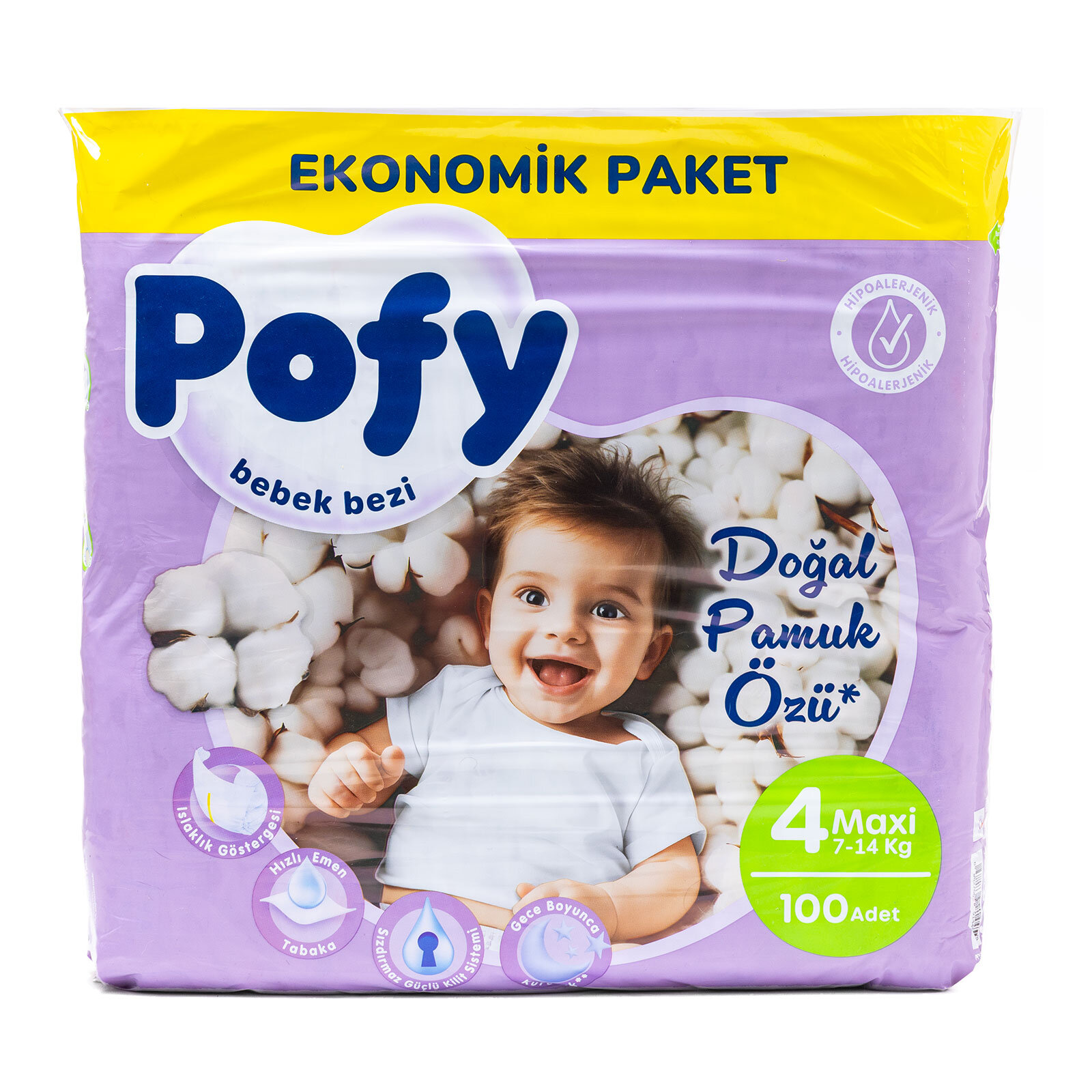 Maxi 4 Numara Bebek Bezi 100 Ad