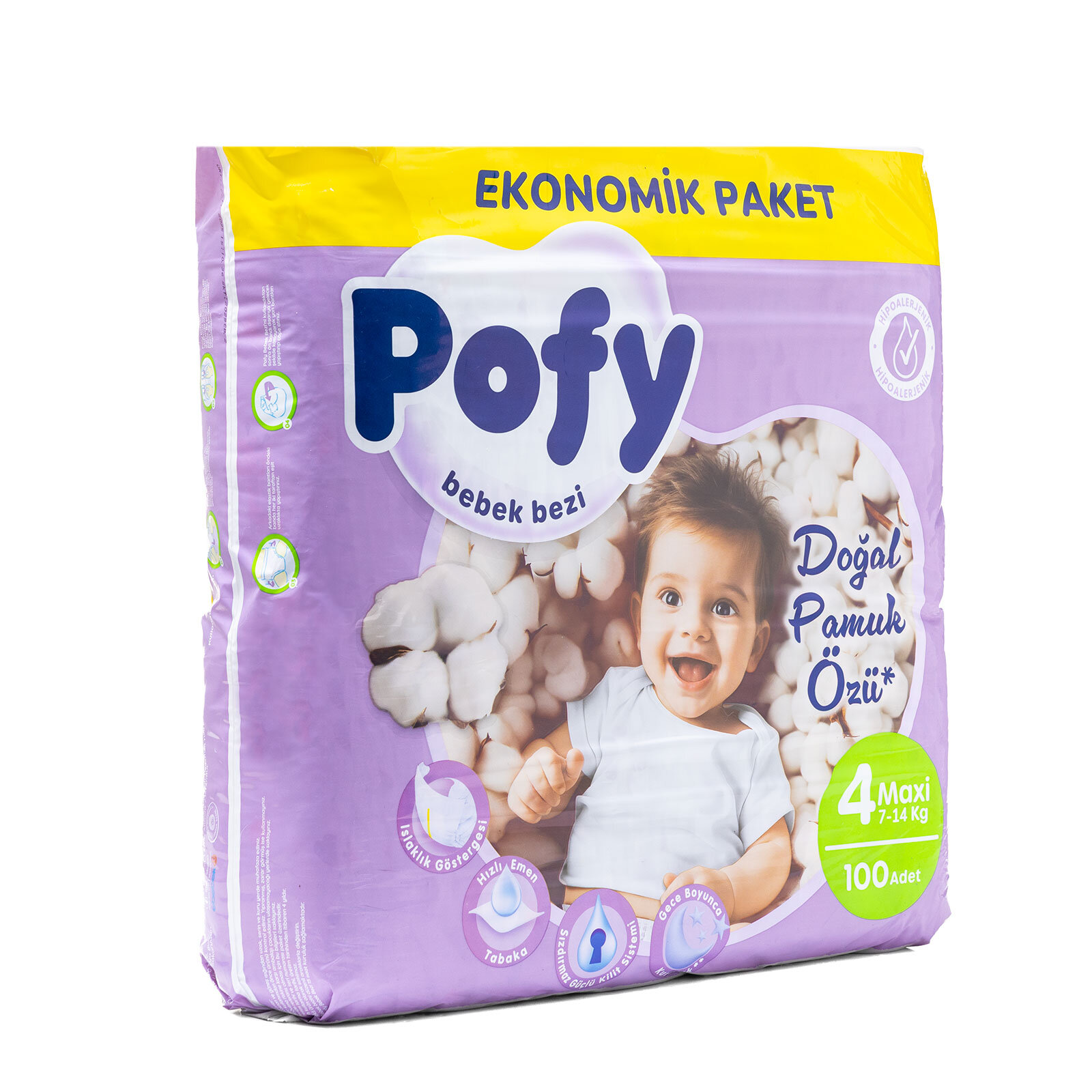 Maxi 4 Numara Bebek Bezi 100 Ad