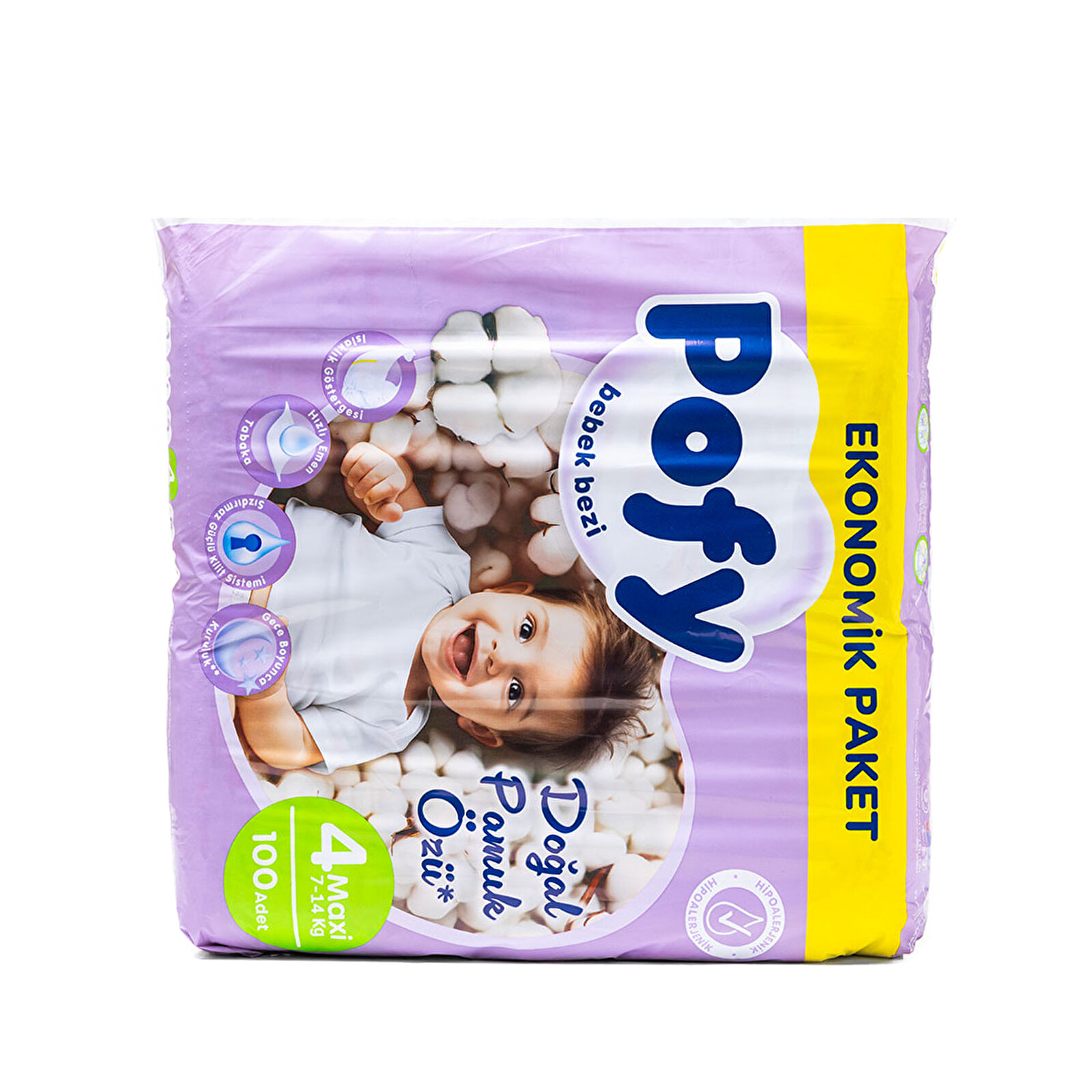 Maxi 4 Numara Bebek Bezi 100 Ad