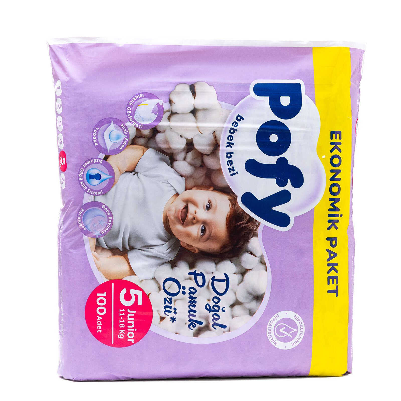 Junior 5 Numara Bebek Bezi 100 Ad