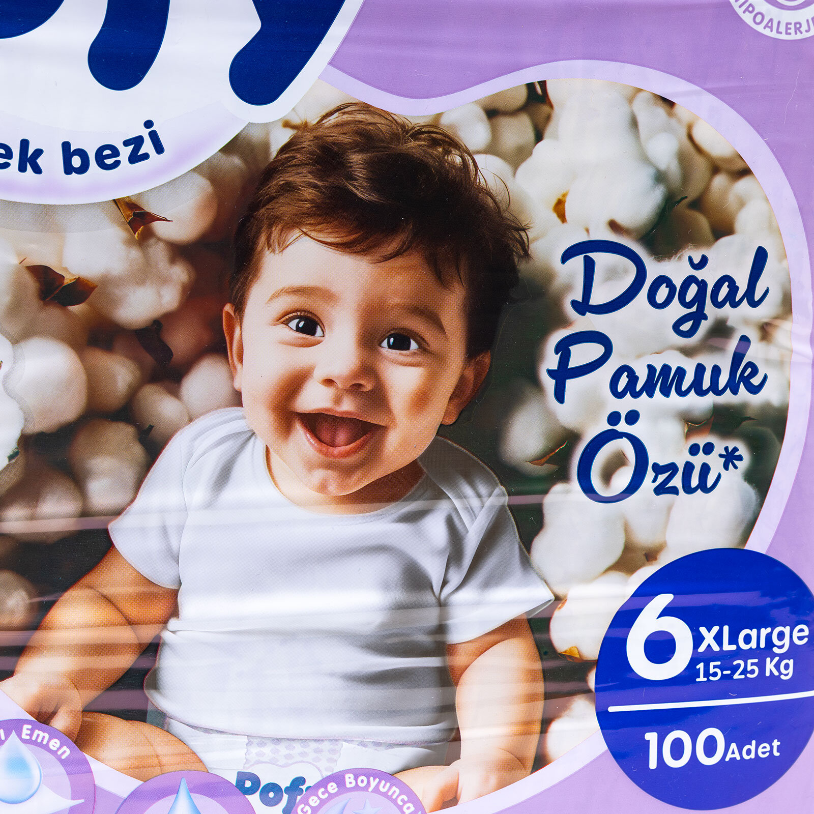 XL 6 Numara Bebek Bezi 100 Ad