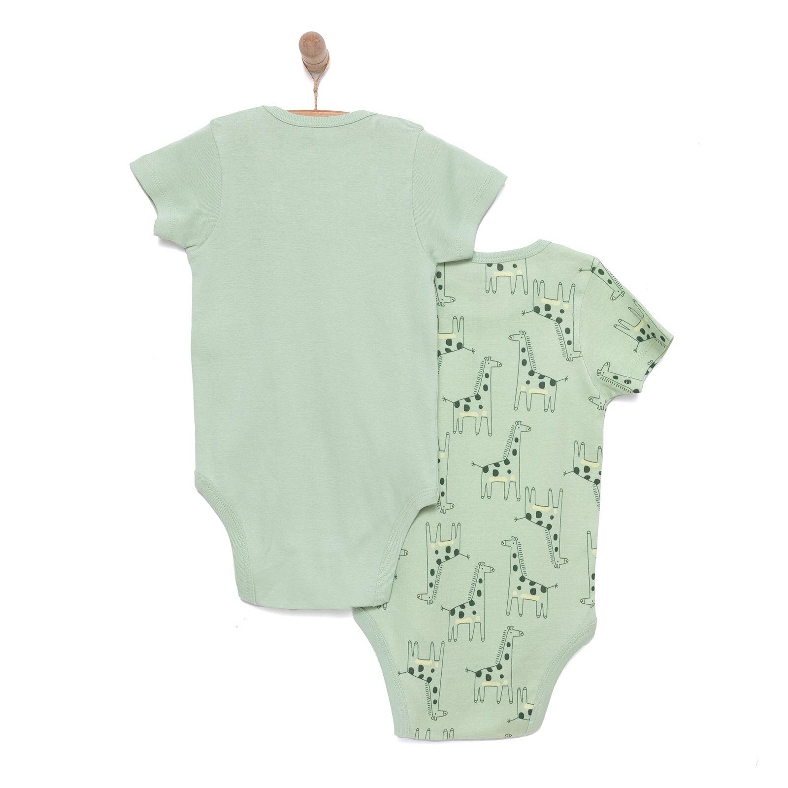 Erkek 2li Kısa Kol Body Erkek Bebek