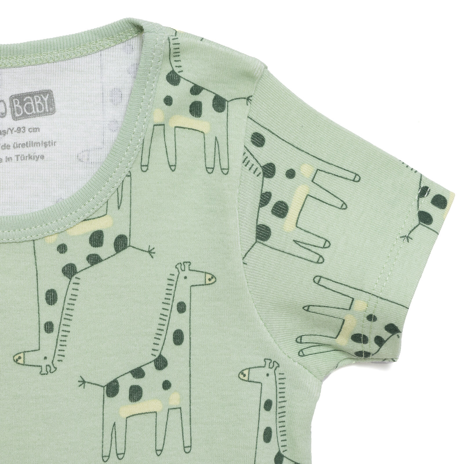 Erkek 2li Kısa Kol Body Erkek Bebek