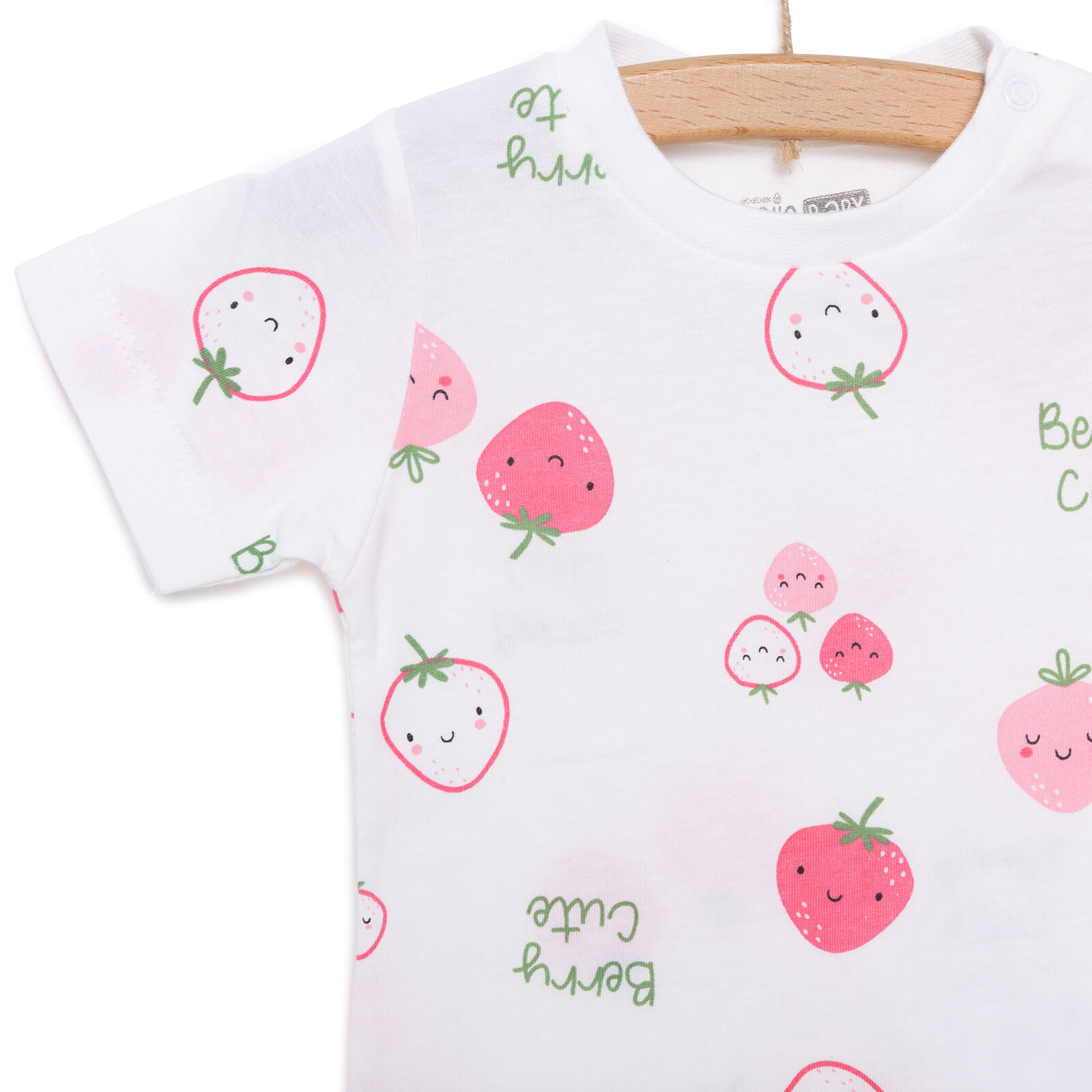 Kız Kısa Kol Pijama Takımı Kız Bebek