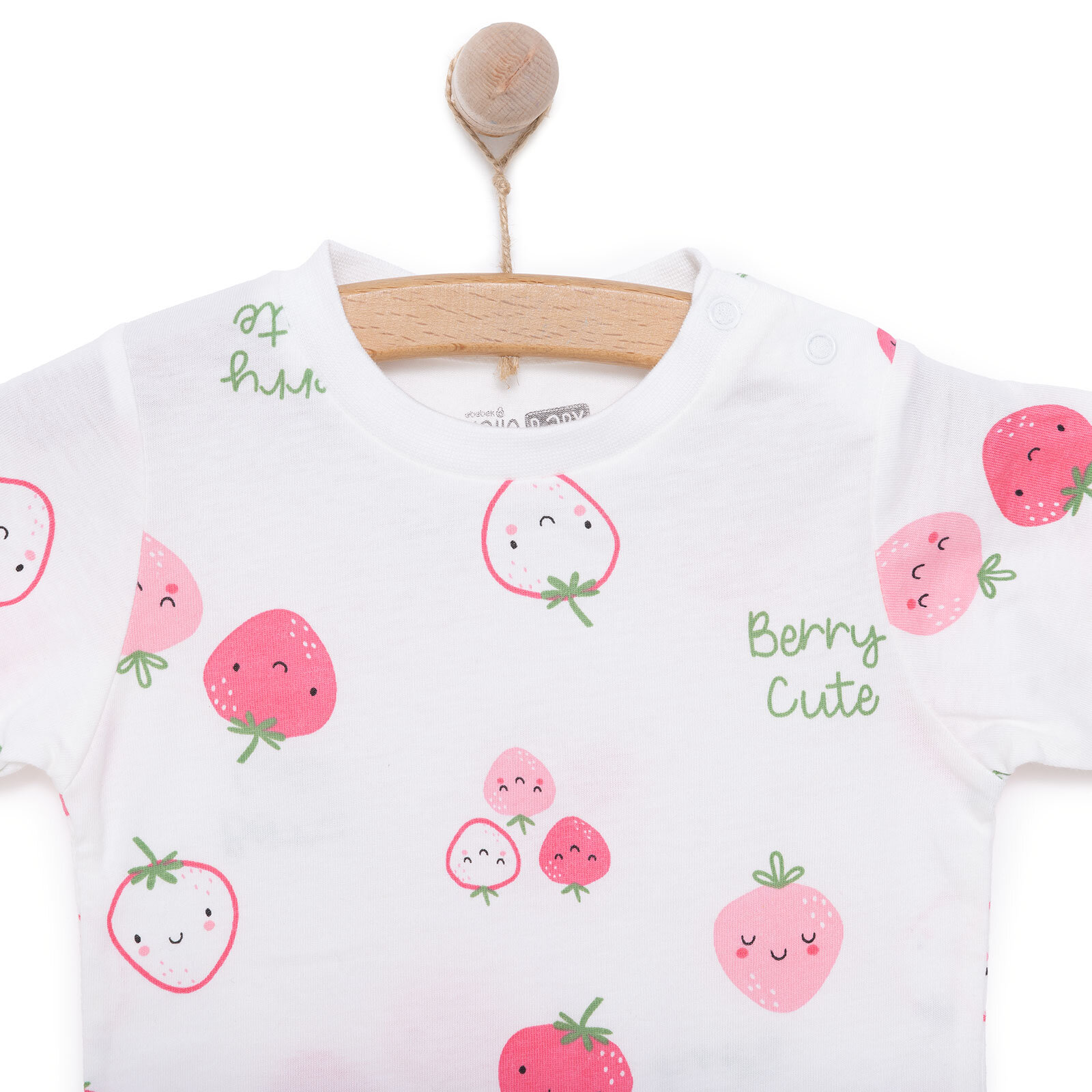 Kız Kısa Kol Pijama Takımı Kız Bebek