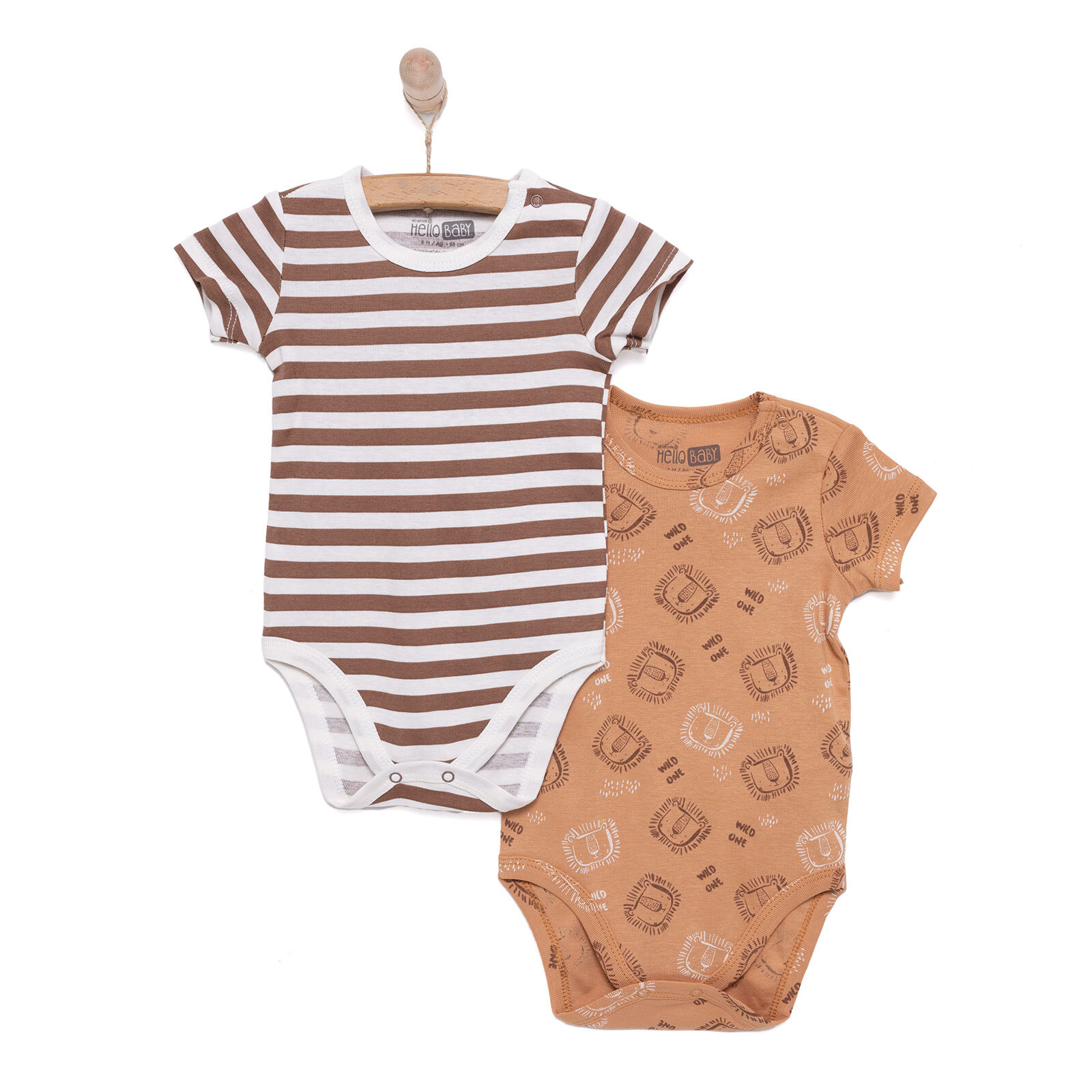 Aslanlı 2'li Kısa Kol Body