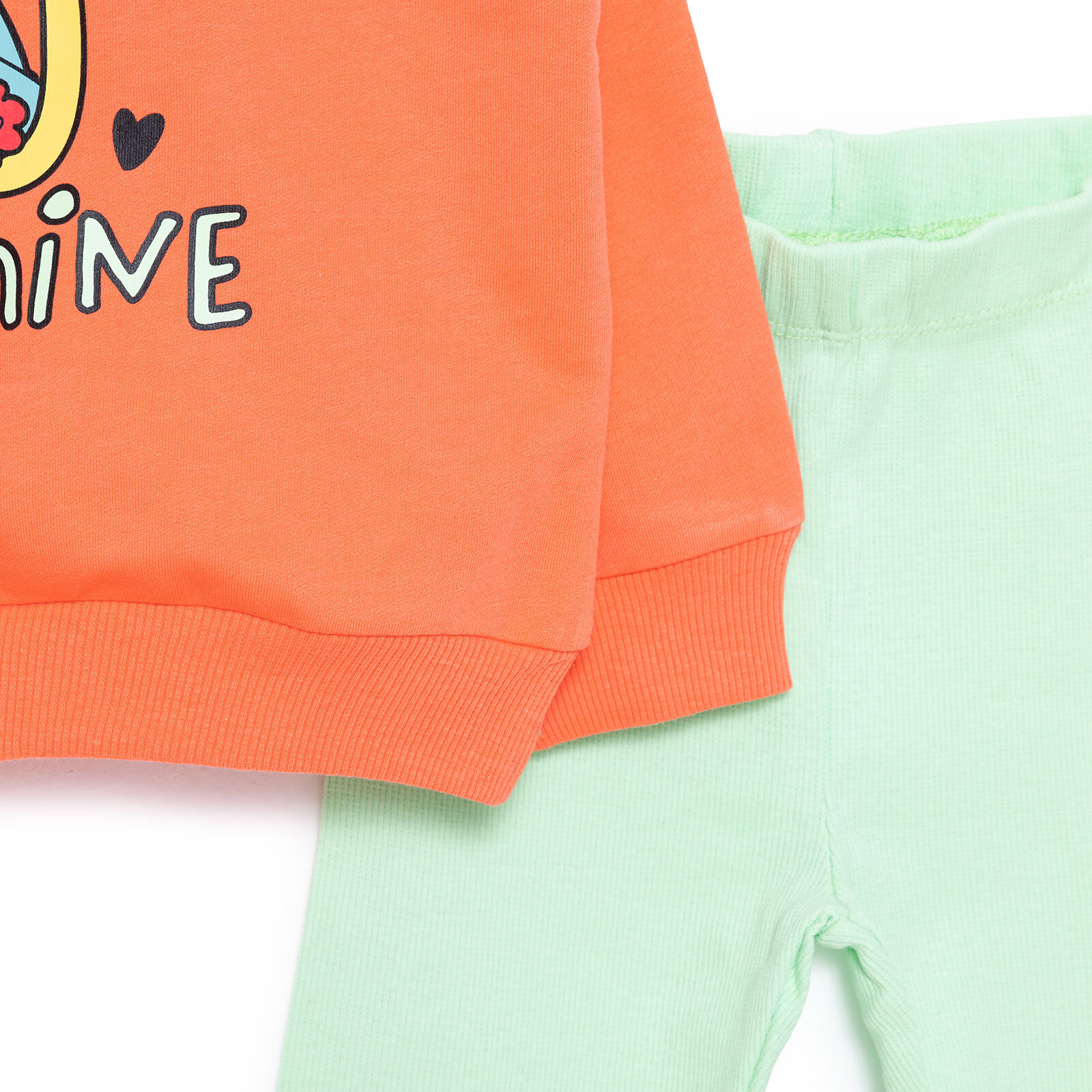 Prenscess Kız Sweatshirt - Tayt Kız Bebek Prenscess Kız Sweatshirt - Tayt Kız Bebek