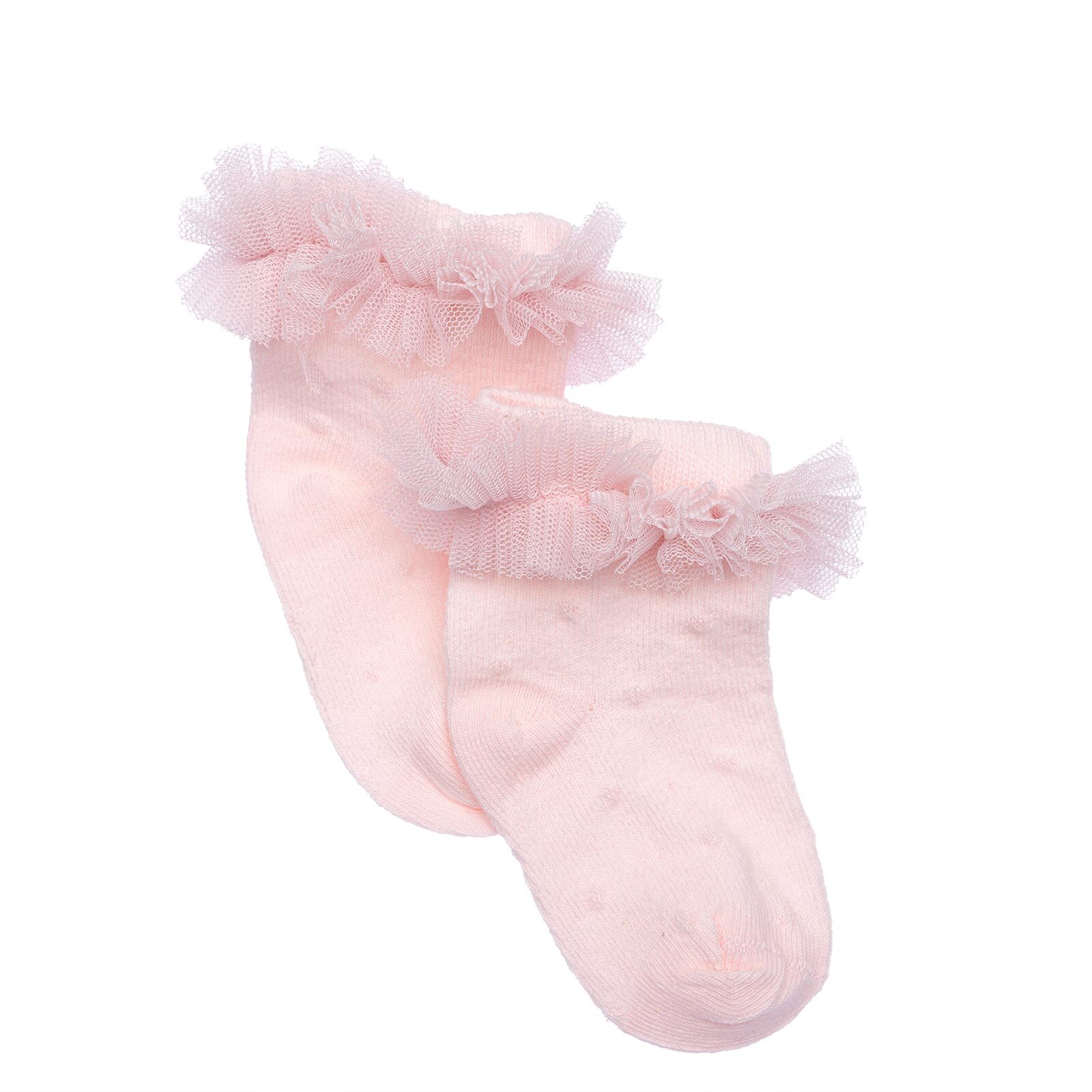 Kız Dantelli Çorap Kız Bebek