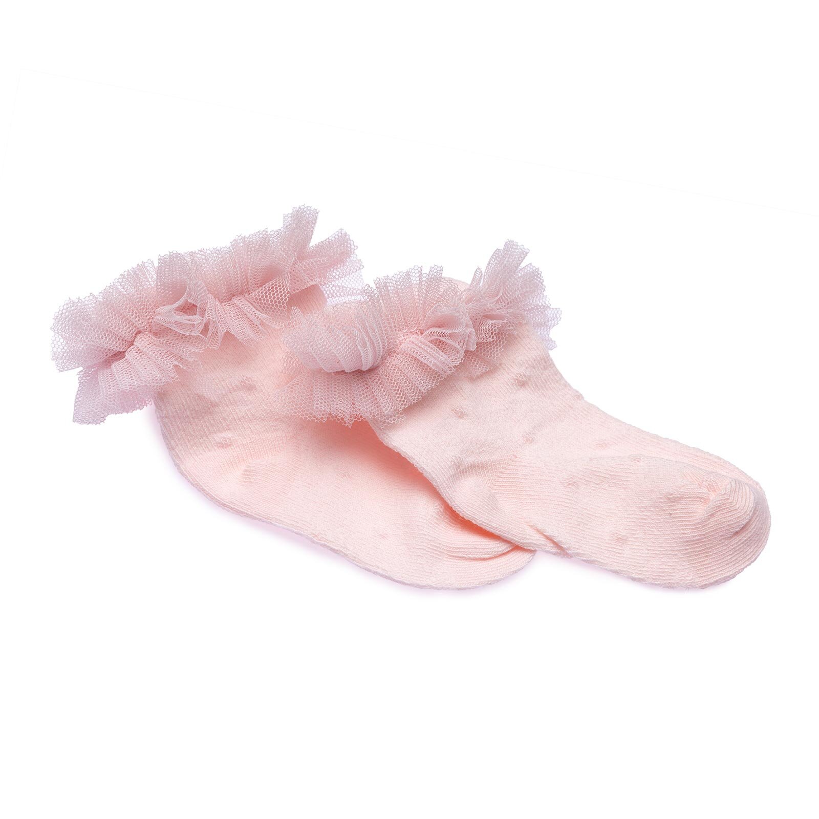 Kız Dantelli Çorap Kız Bebek