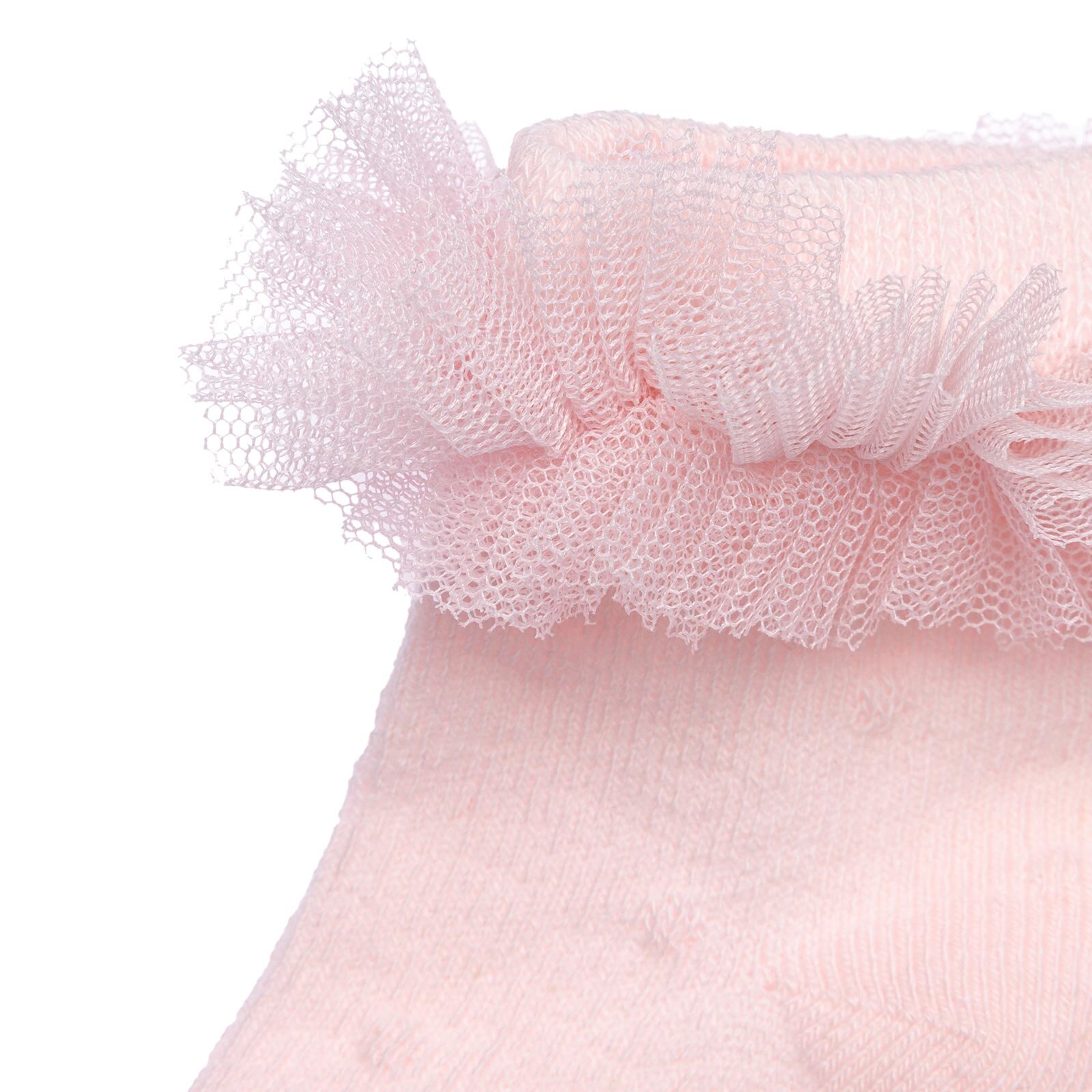 Kız Dantelli Çorap Kız Bebek