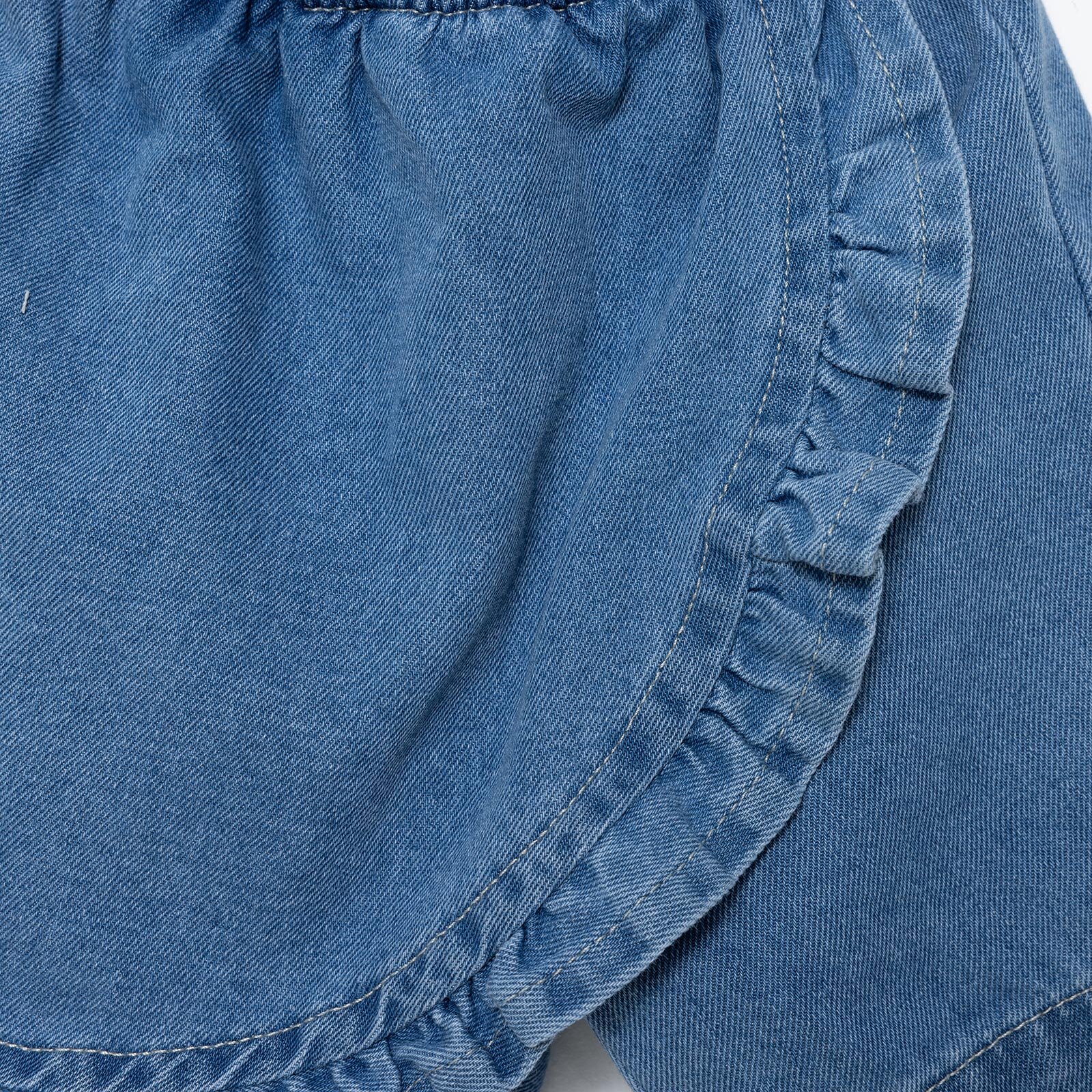 Spring Memories Kız Denim Şort Kız Bebek