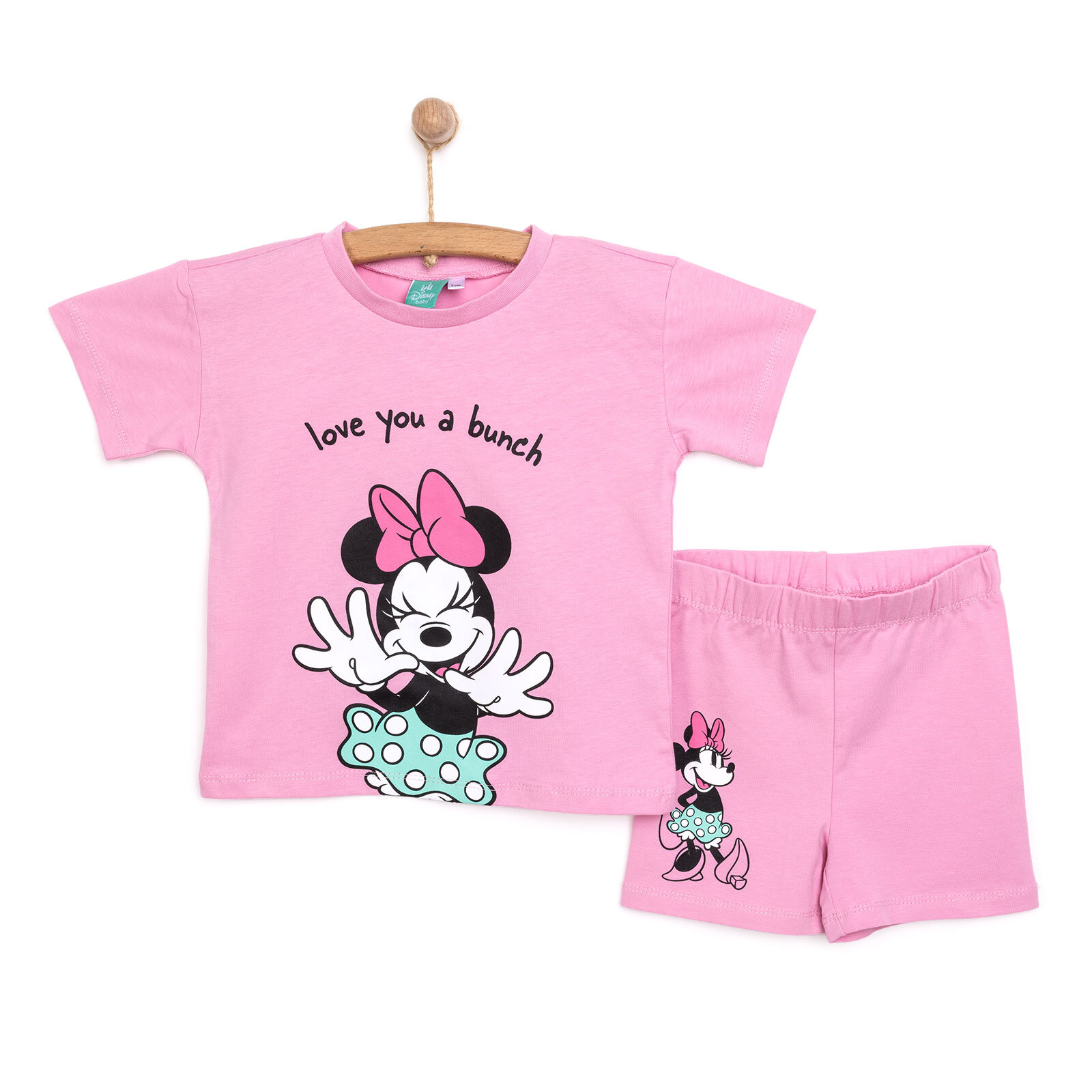 Minnie Mouse Kız Tshirt-Tayt Kız Bebek Minnie Mouse Kız Tshirt-Tayt Kız Bebek