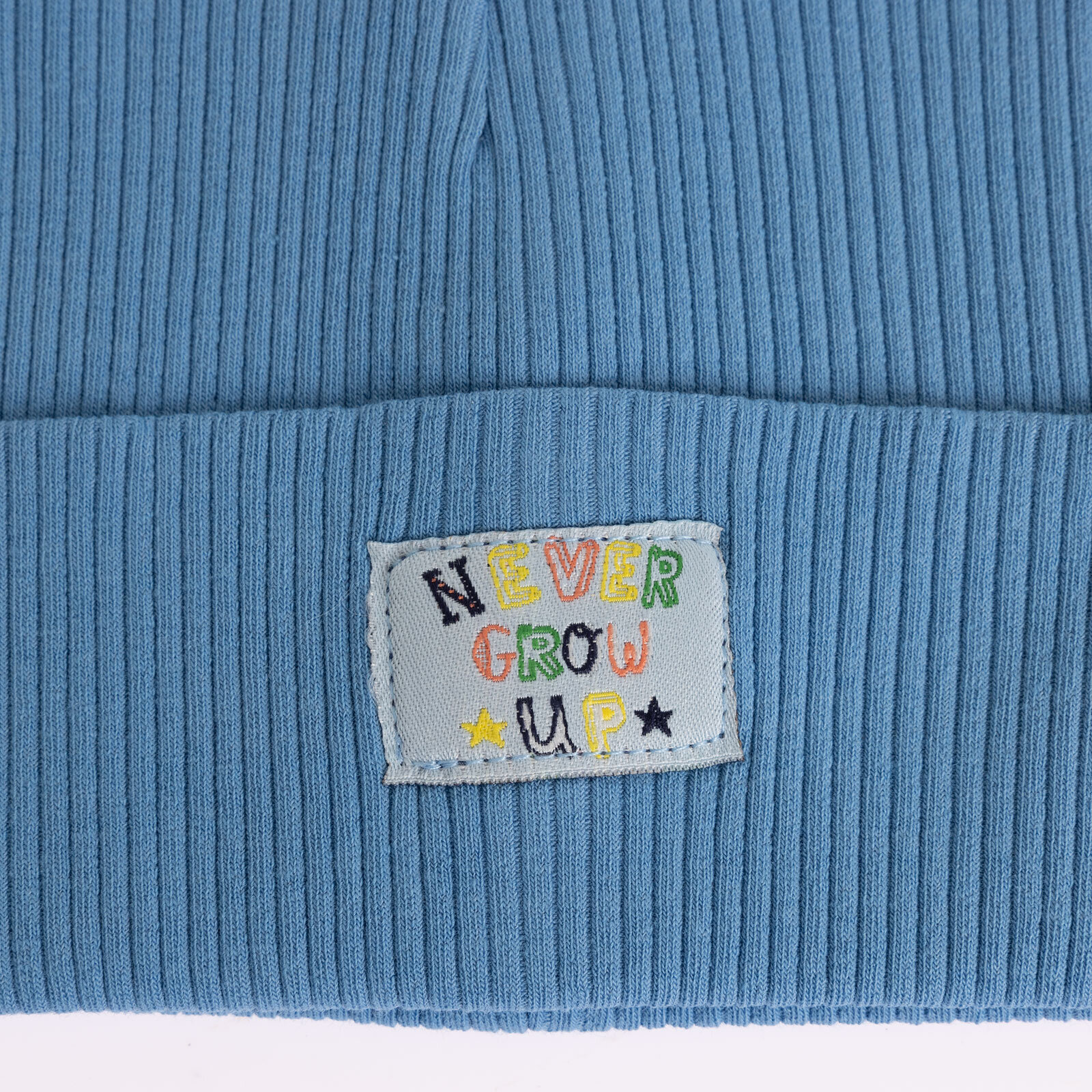 Never Grow Up Erkek Kaşkorse Örme Bere Erkek Bebek