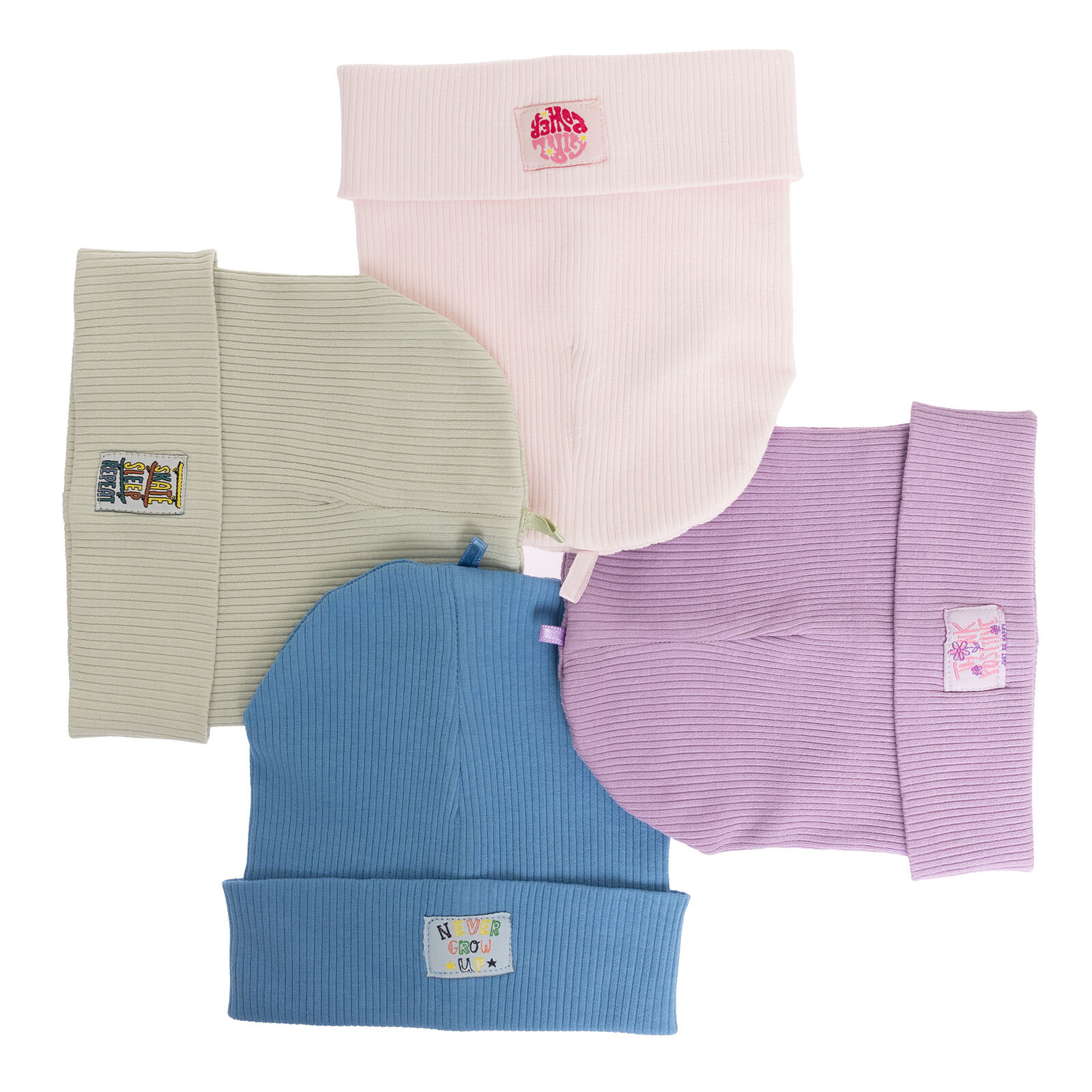 Never Grow Up Erkek Kaşkorse Örme Bere Erkek Bebek